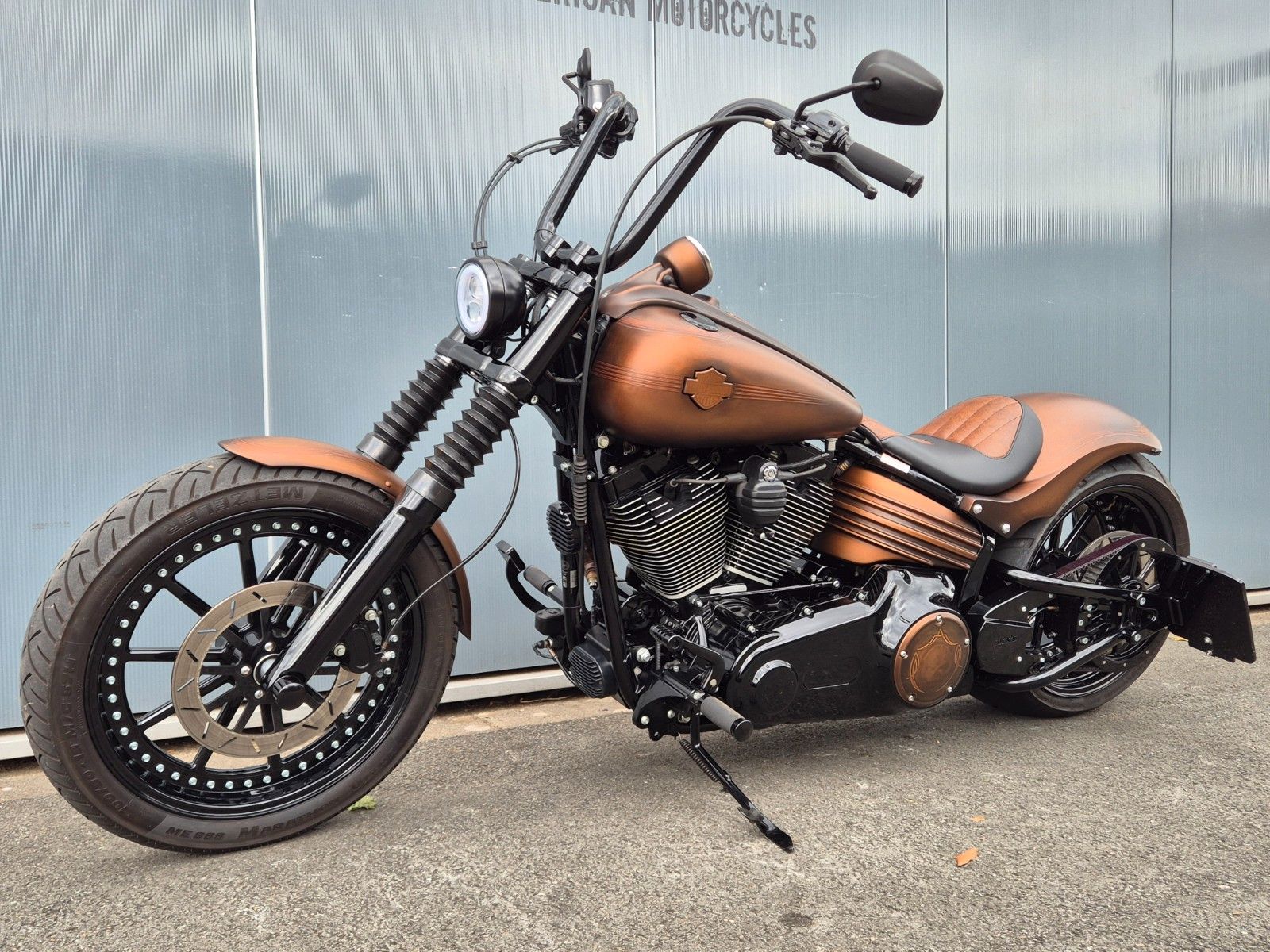 Fahrzeugabbildung Harley-Davidson FXST / FXCW °°ROCKER CUSTOM°° -BROWN SUGAR-