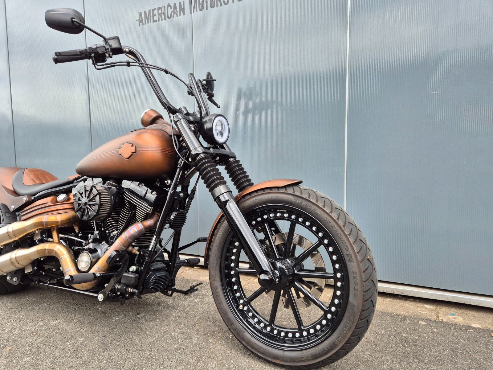 Fahrzeugabbildung Harley-Davidson FXST / FXCW °°ROCKER CUSTOM°° -BROWN SUGAR-