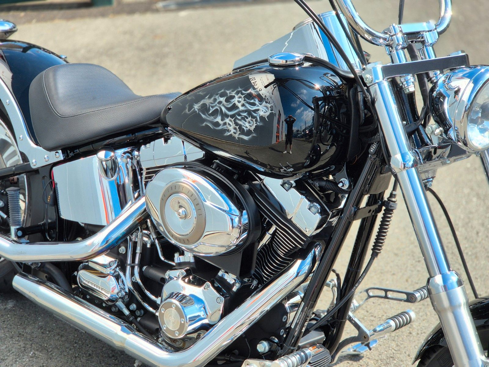 Fahrzeugabbildung Harley-Davidson FXSTC °°SOFTAIL CUSTOM°° 'O9 - 5HD - 7568km-