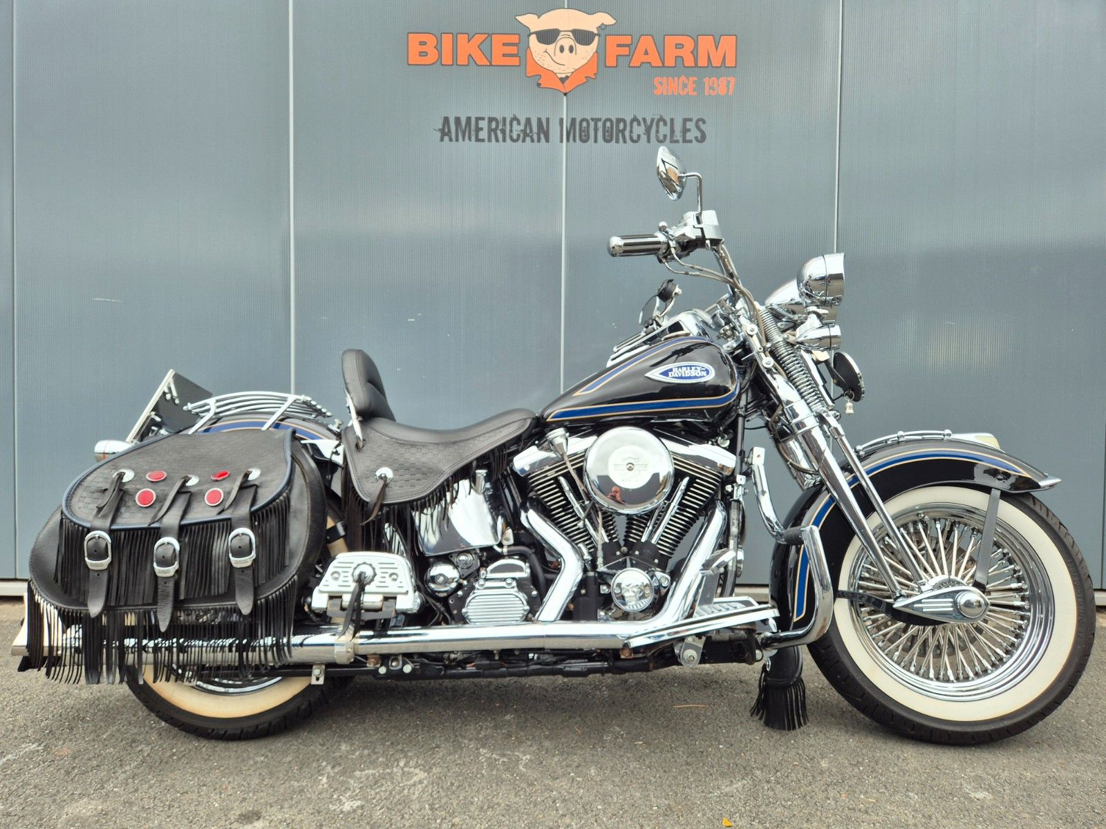 Harley-Davidson FLSTS °°HERITAGE SPRINGER°° EVO-PENZL AUSPUFF