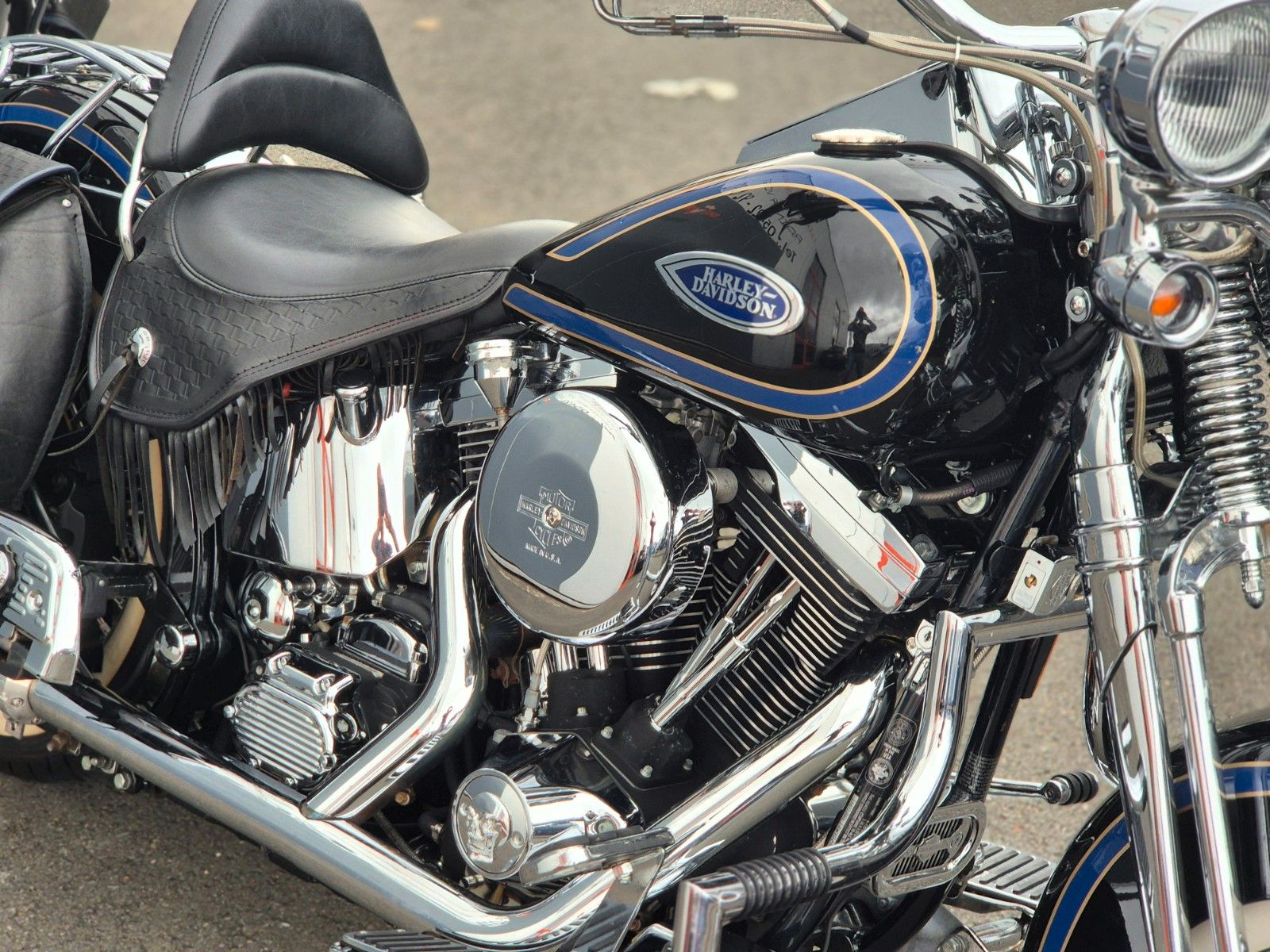 Fahrzeugabbildung Harley-Davidson FLSTS °°HERITAGE SPRINGER°° EVO-PENZL AUSPUFF