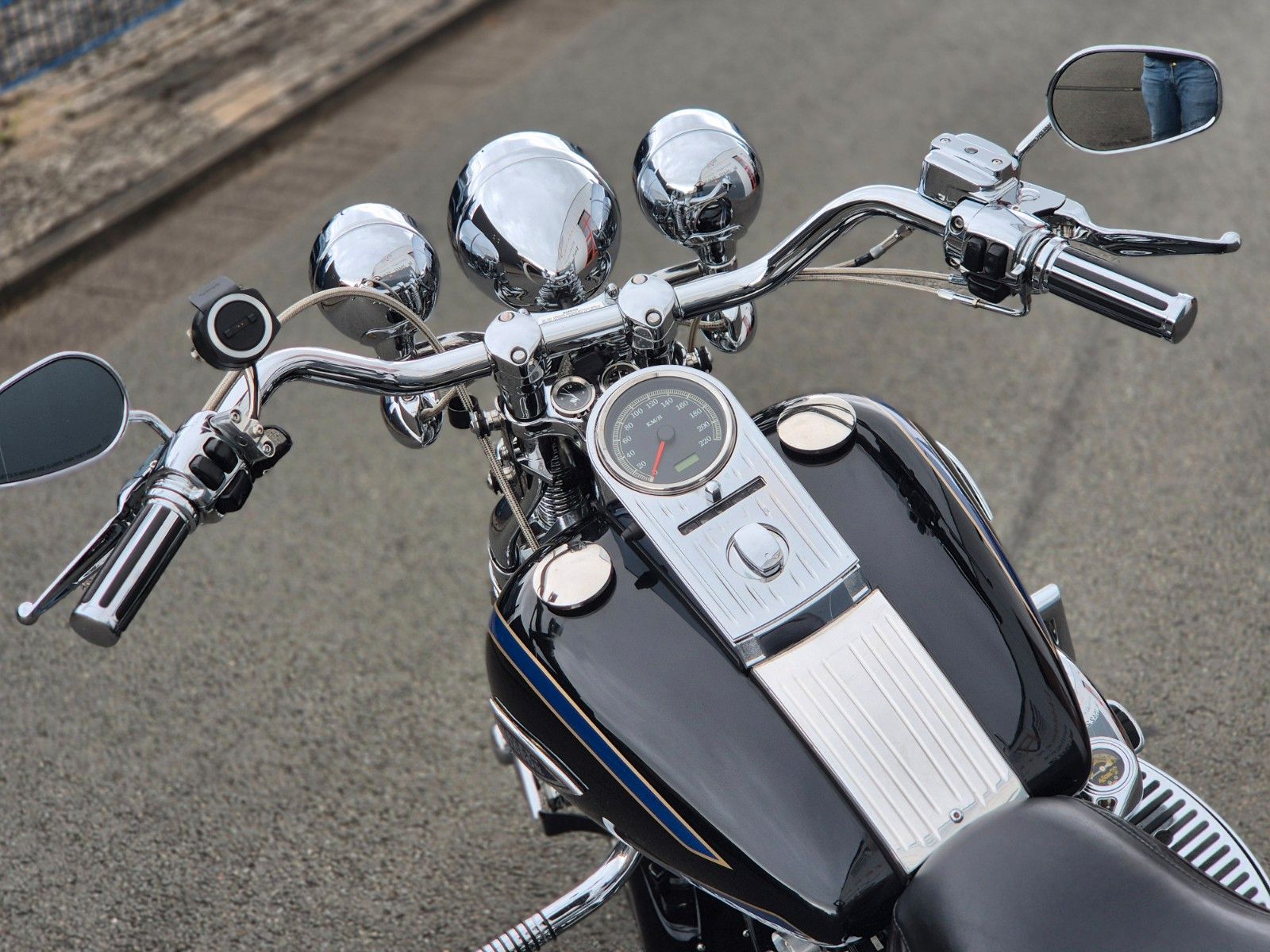 Fahrzeugabbildung Harley-Davidson FLSTS °°HERITAGE SPRINGER°° EVO-PENZL AUSPUFF