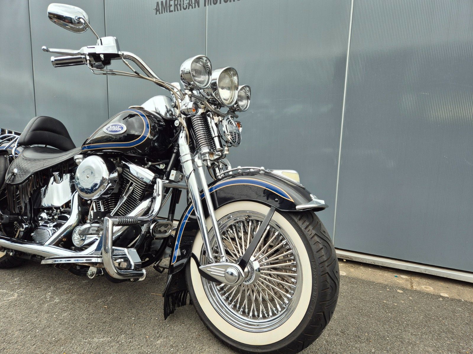 Fahrzeugabbildung Harley-Davidson FLSTS °°HERITAGE SPRINGER°° EVO-PENZL AUSPUFF