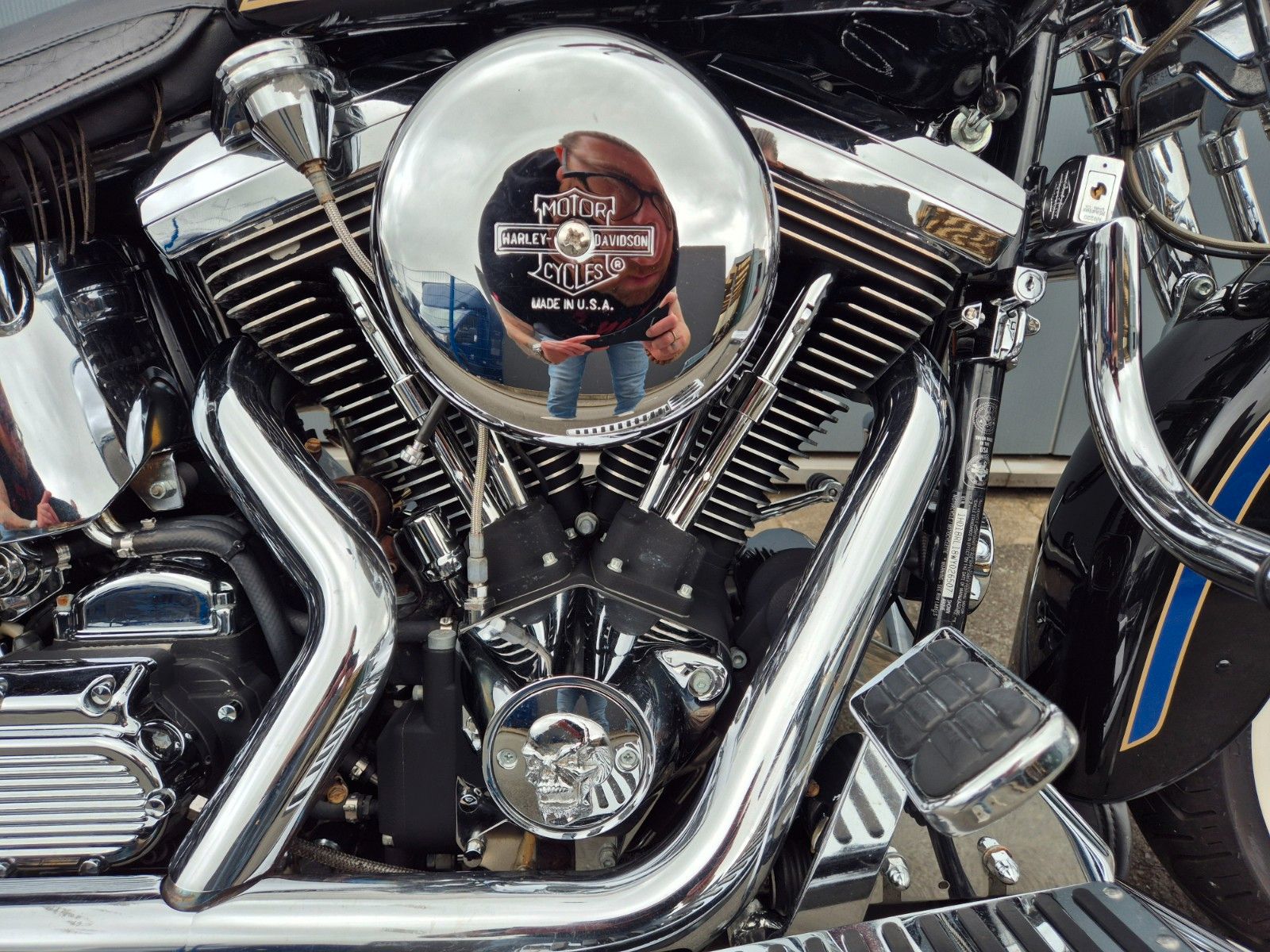 Fahrzeugabbildung Harley-Davidson FLSTS °°HERITAGE SPRINGER°° EVO-PENZL AUSPUFF