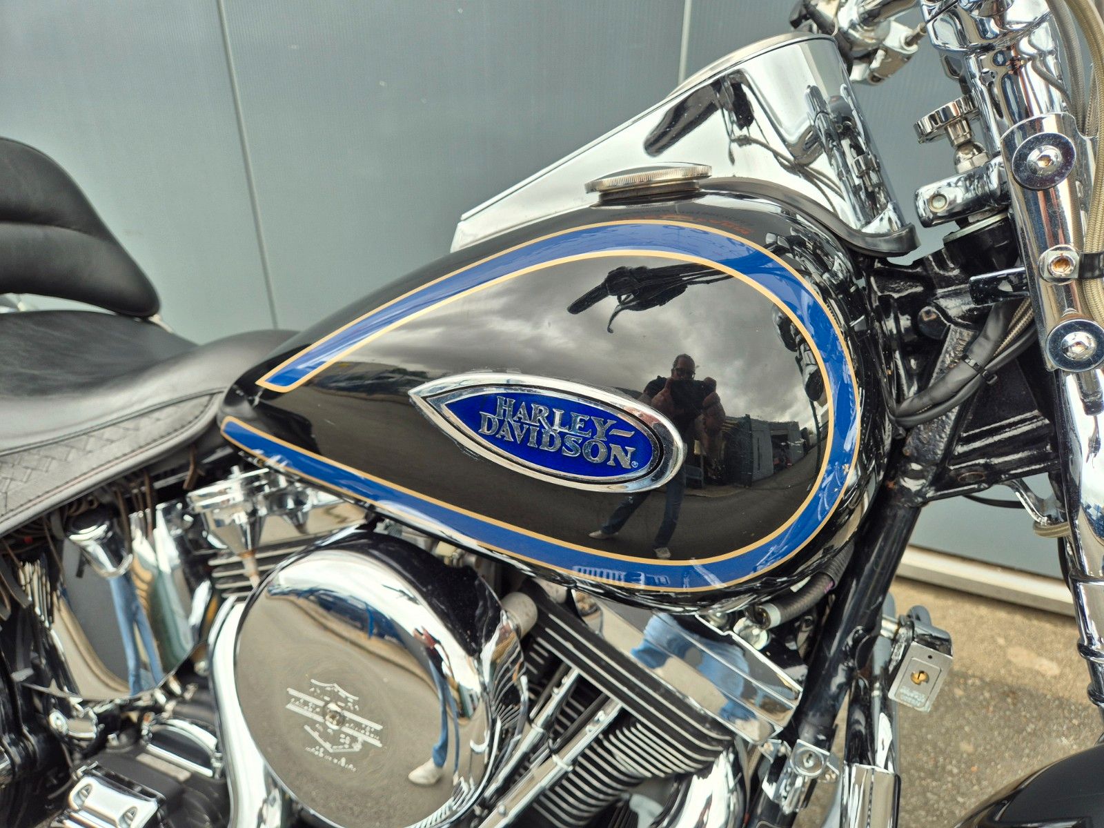 Fahrzeugabbildung Harley-Davidson FLSTS °°HERITAGE SPRINGER°° EVO-PENZL AUSPUFF