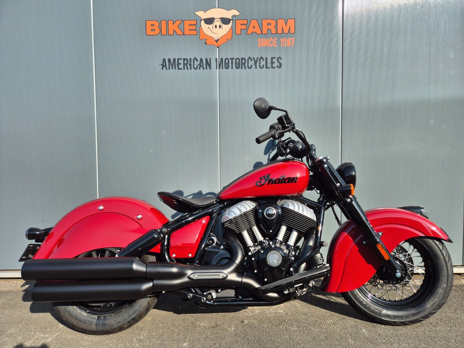Indian CHIEF VINTAGE * INDIAN RED * SOFORT VERFÜGBAR