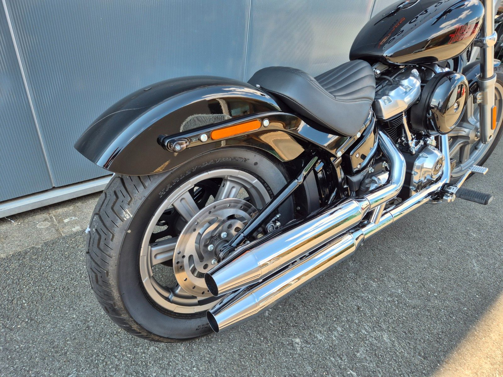 Fahrzeugabbildung Harley-Davidson FXST°°SOFTAIL M8°°-KESS TECH AUSPUFF-NEU-