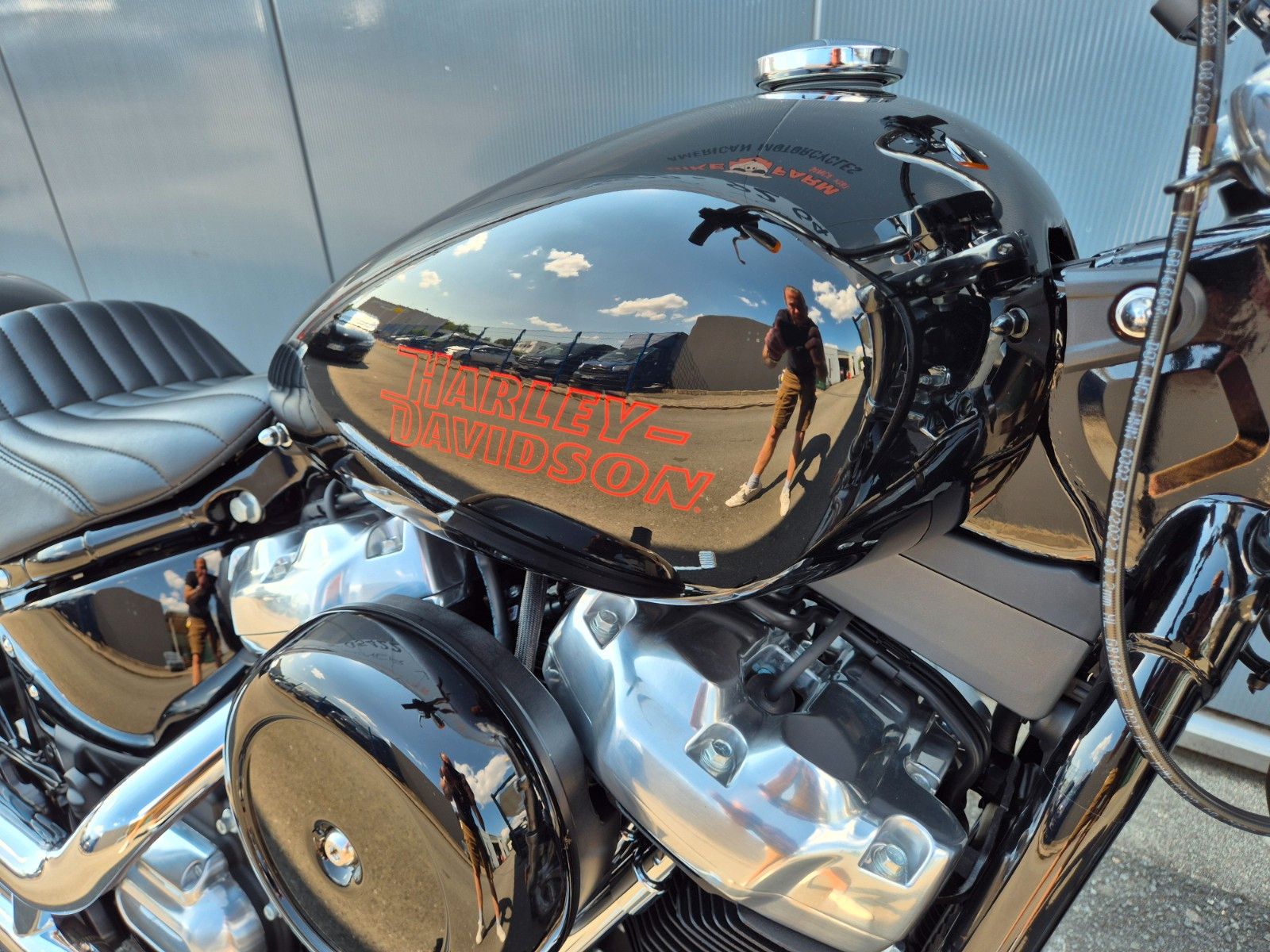Fahrzeugabbildung Harley-Davidson FXST°°SOFTAIL M8°°-KESS TECH AUSPUFF-NEU-