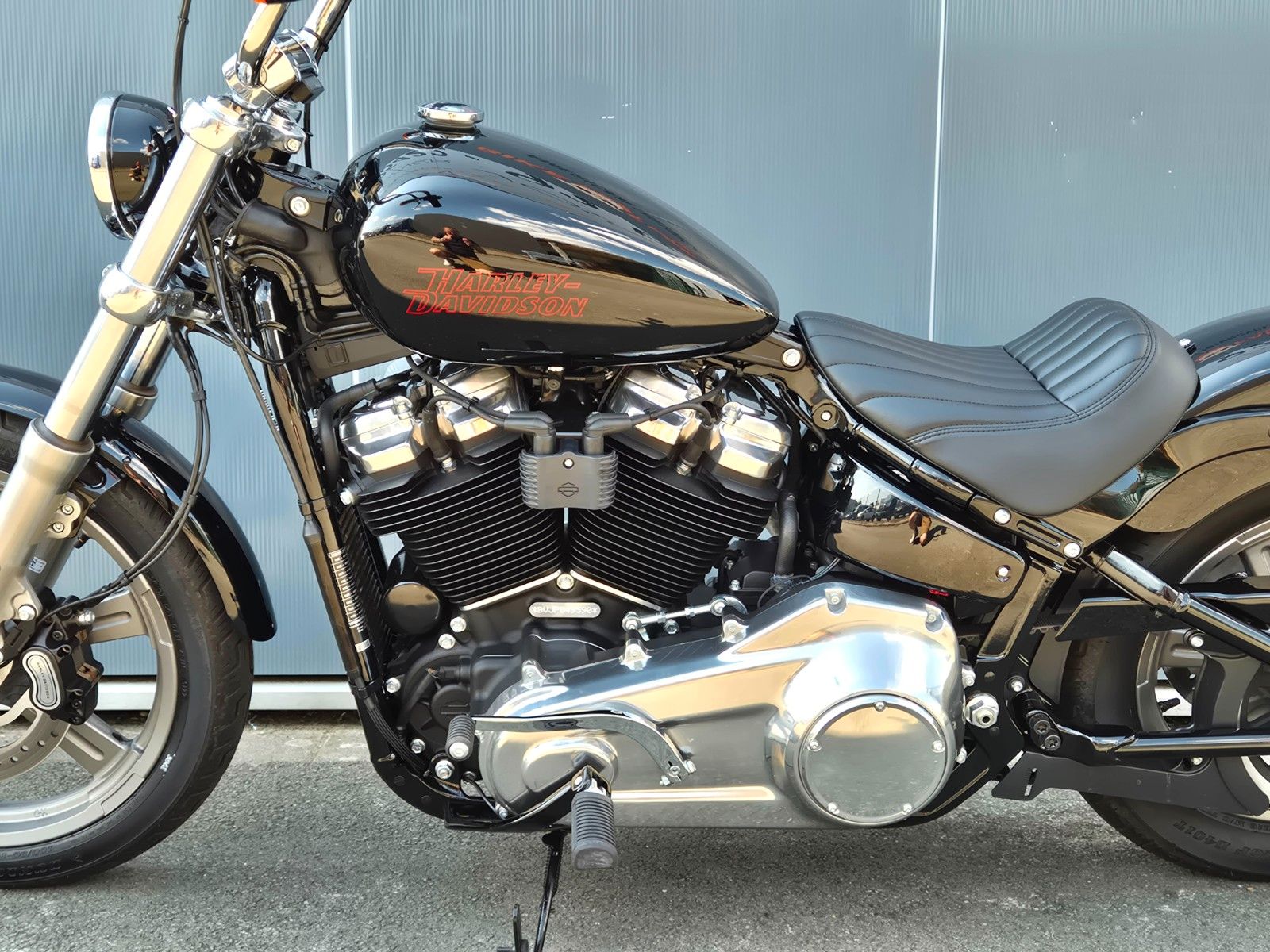 Fahrzeugabbildung Harley-Davidson FXST°°SOFTAIL M8°°-KESS TECH AUSPUFF-NEU-