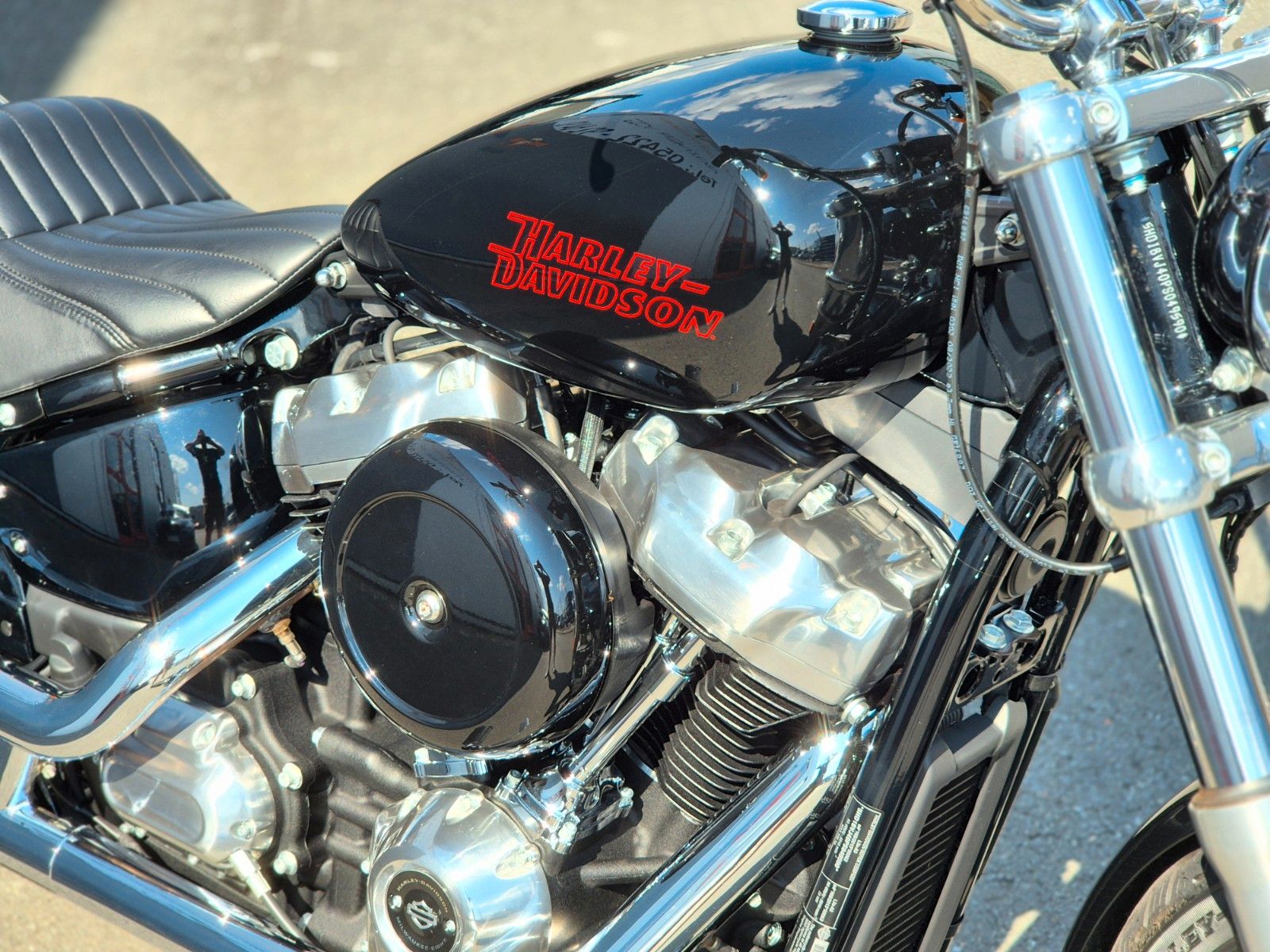 Fahrzeugabbildung Harley-Davidson FXST°°SOFTAIL M8°°-KESS TECH AUSPUFF-NEU-