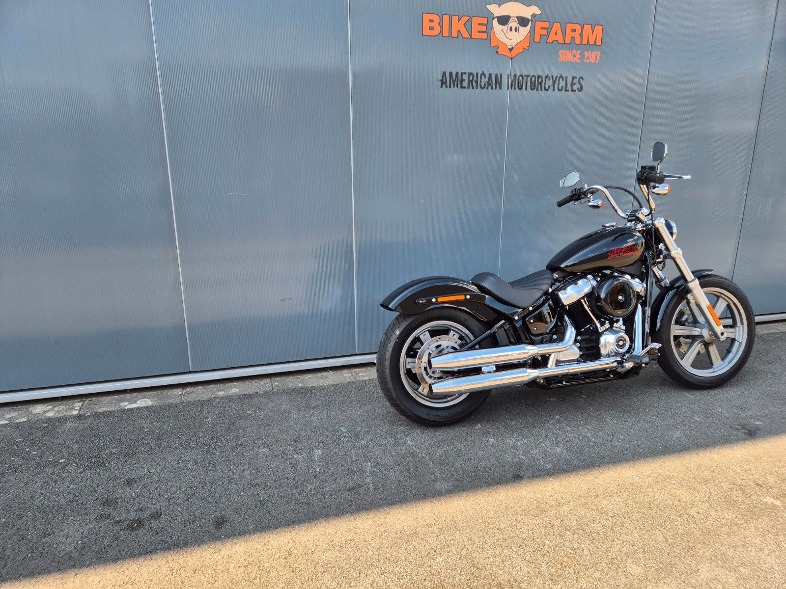 Fahrzeugabbildung Harley-Davidson FXST°°SOFTAIL M8°°-KESS TECH AUSPUFF-NEU-