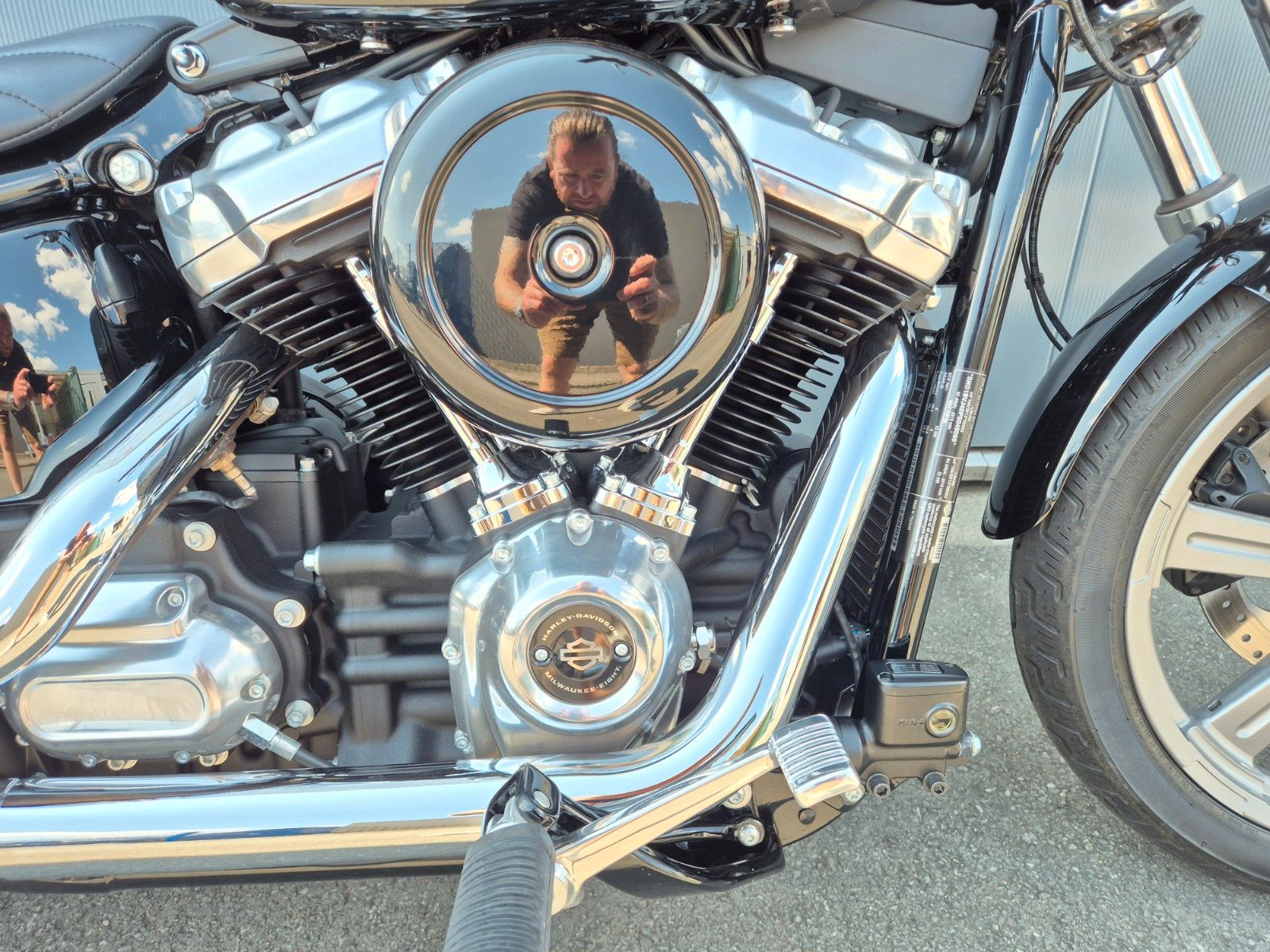 Fahrzeugabbildung Harley-Davidson FXST°°SOFTAIL M8°°-KESS TECH AUSPUFF-NEU-