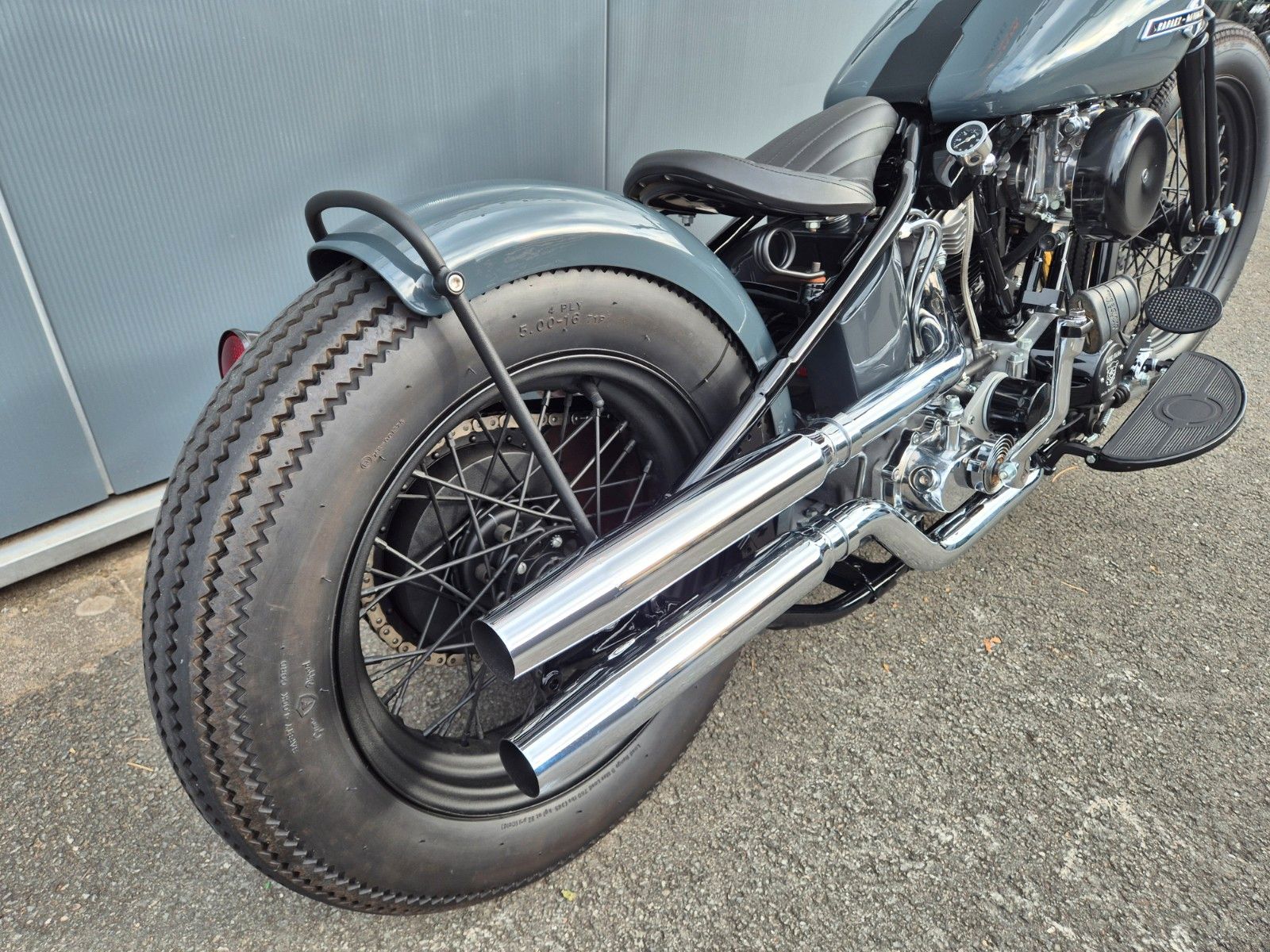 Fahrzeugabbildung Harley-Davidson FL °°SHOVEL CHOPPERbobber°° OEM STARRAHMEN