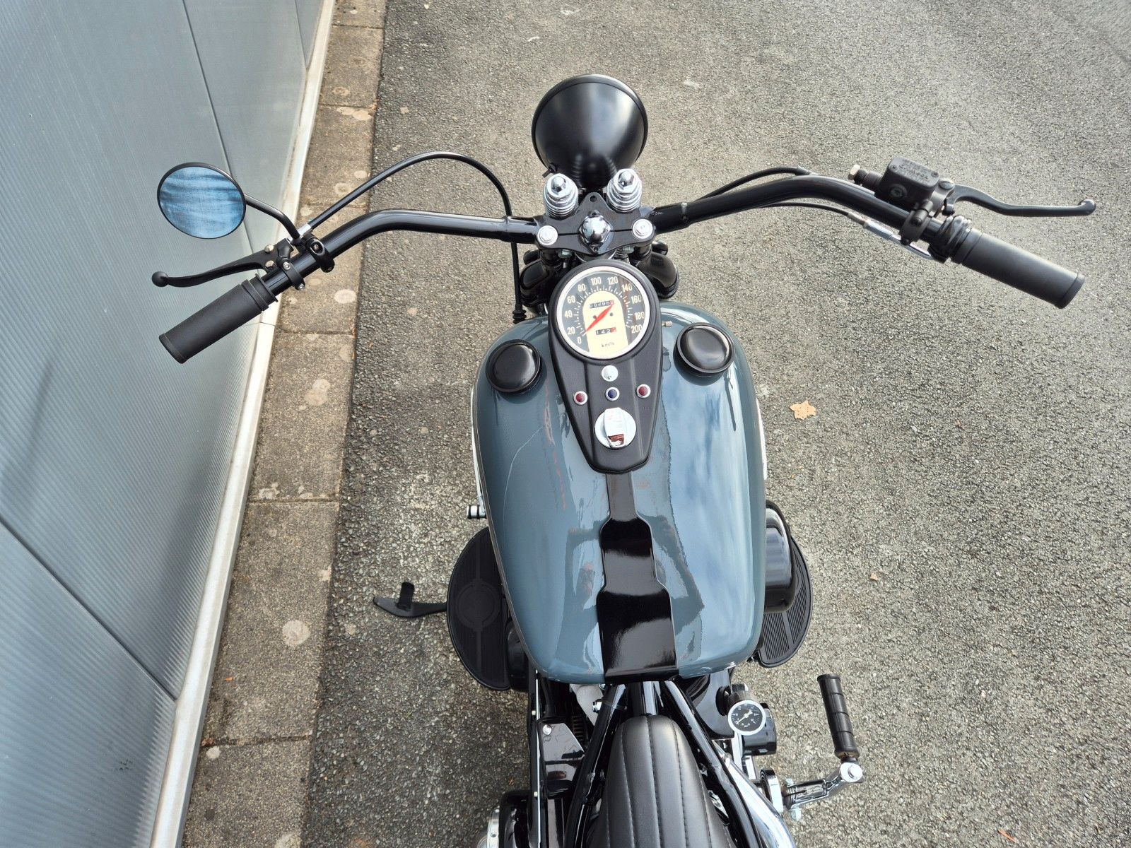 Fahrzeugabbildung Harley-Davidson FL °°SHOVEL CHOPPERbobber°° OEM STARRAHMEN