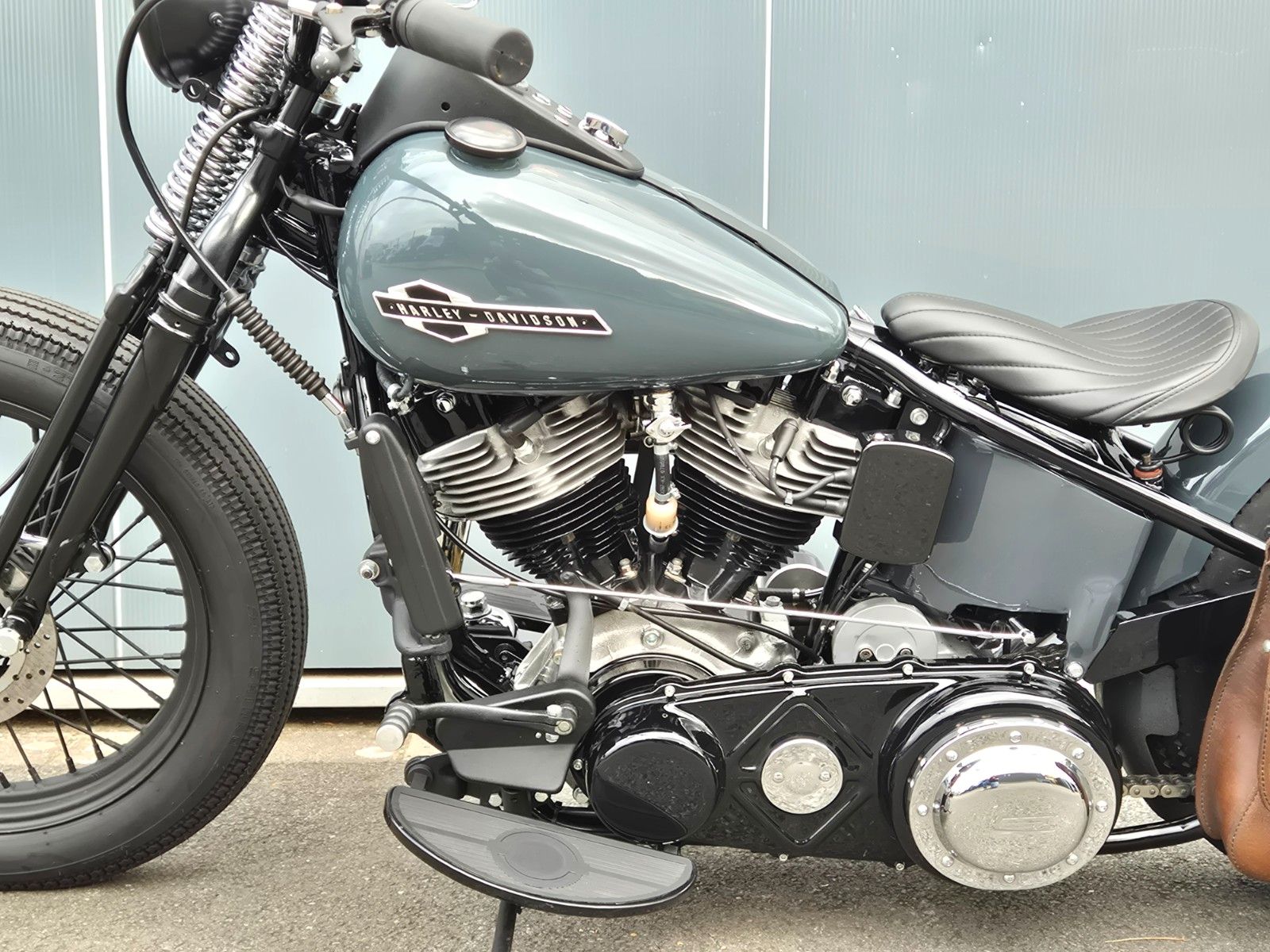 Fahrzeugabbildung Harley-Davidson FL °°SHOVEL CHOPPERbobber°° OEM STARRAHMEN