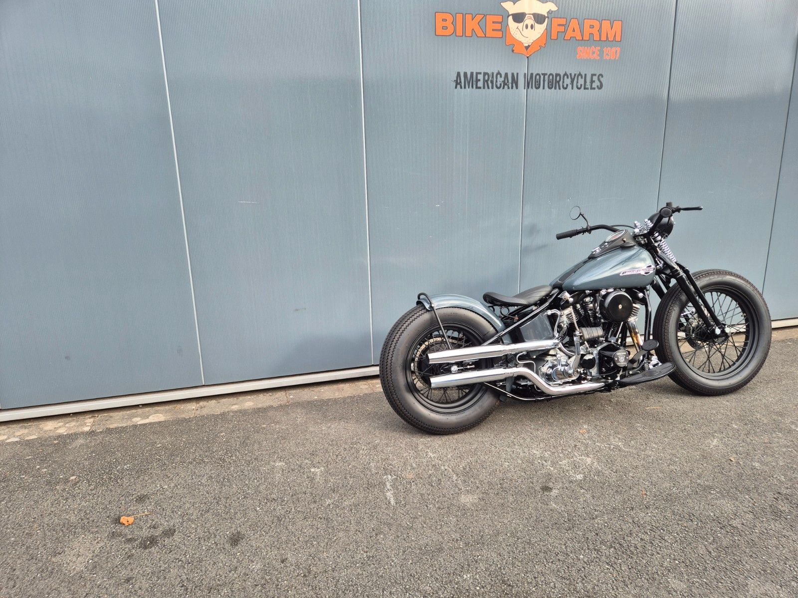 Fahrzeugabbildung Harley-Davidson FL °°SHOVEL CHOPPERbobber°° OEM STARRAHMEN