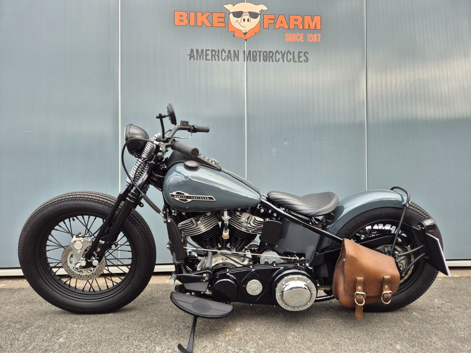 Fahrzeugabbildung Harley-Davidson FL °°SHOVEL CHOPPERbobber°° OEM STARRAHMEN