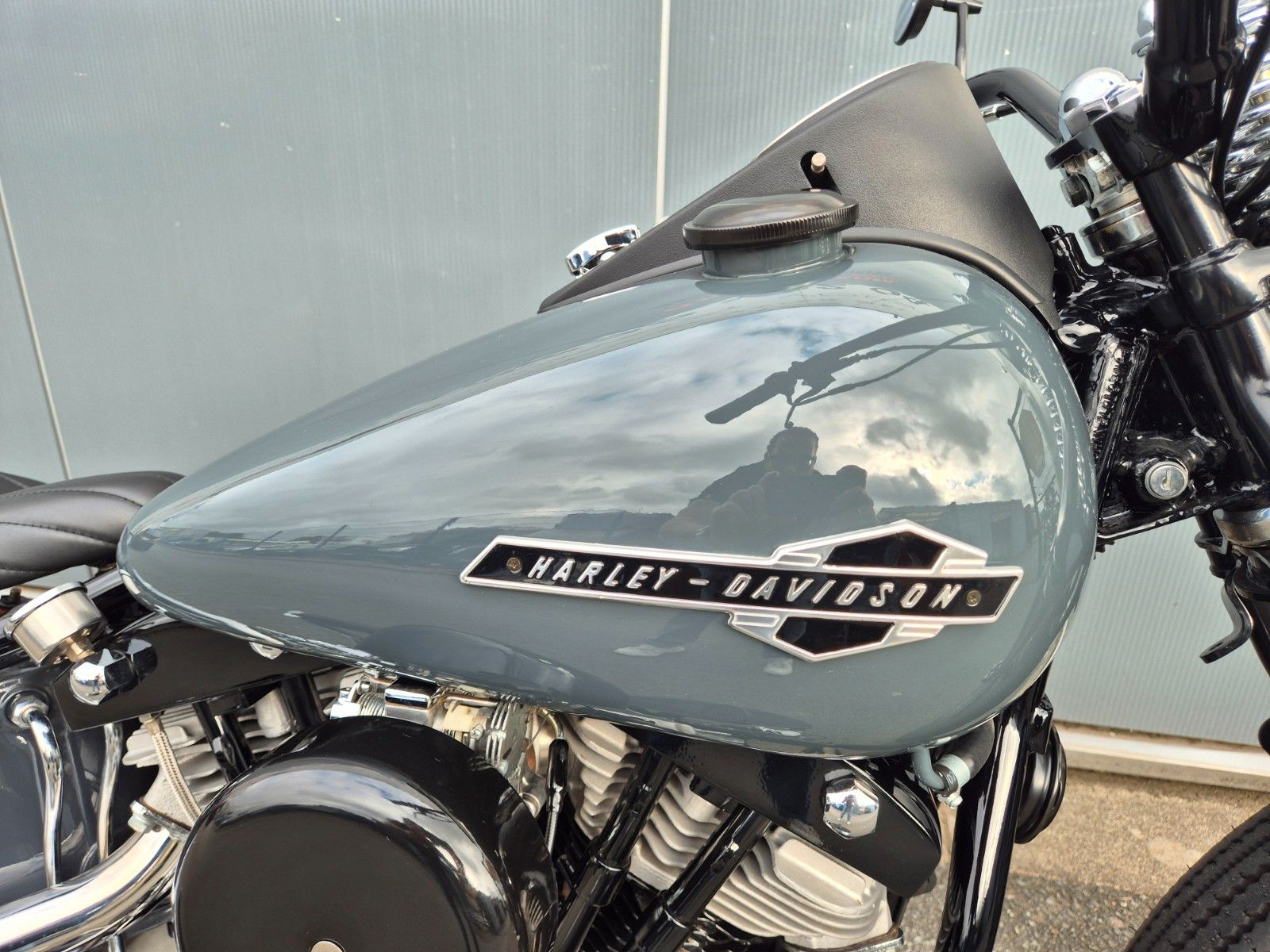 Fahrzeugabbildung Harley-Davidson FL °°SHOVEL CHOPPERbobber°° OEM STARRAHMEN