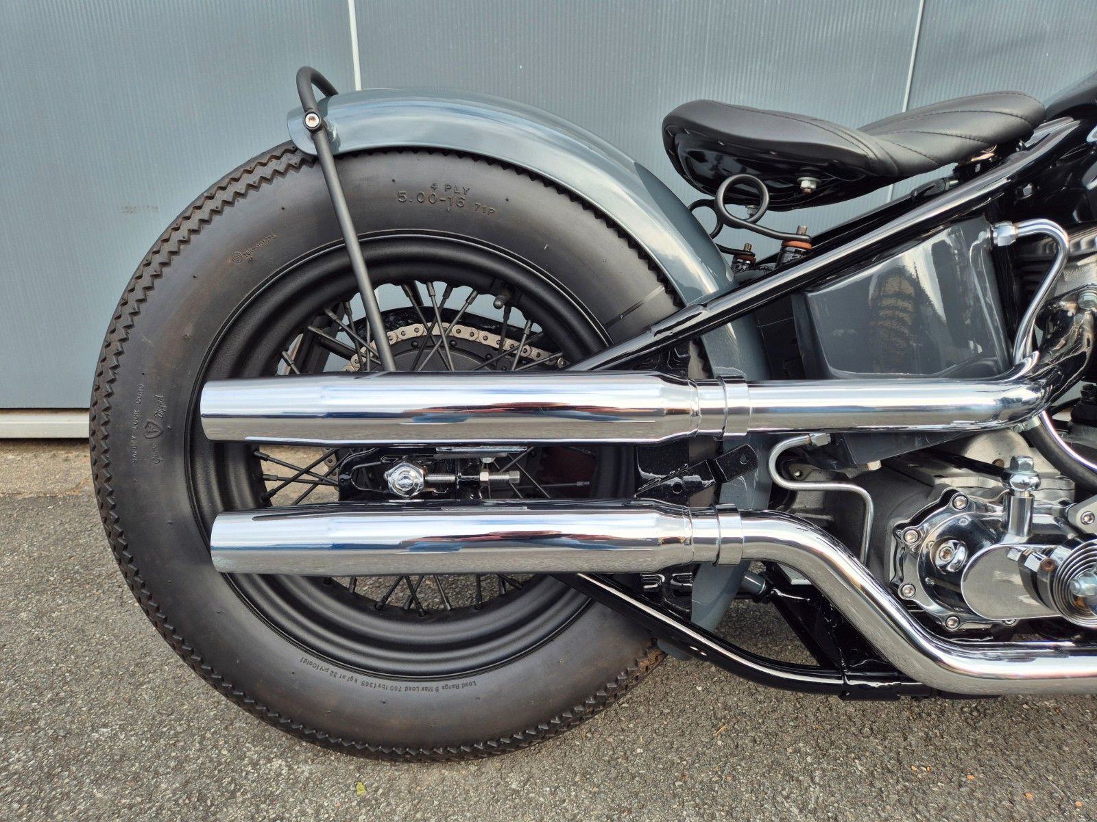Fahrzeugabbildung Harley-Davidson FL °°SHOVEL CHOPPERbobber°° OEM STARRAHMEN