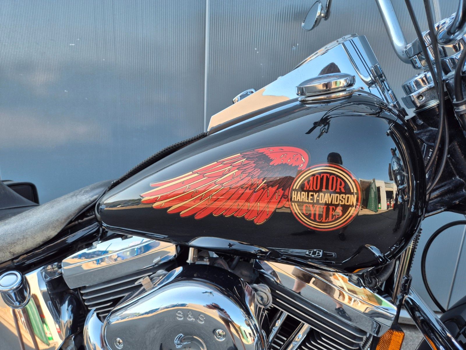 Fahrzeugabbildung Harley-Davidson FLSTF°°SOFTAIL FAT BOY°° -EVO CUSTOM-