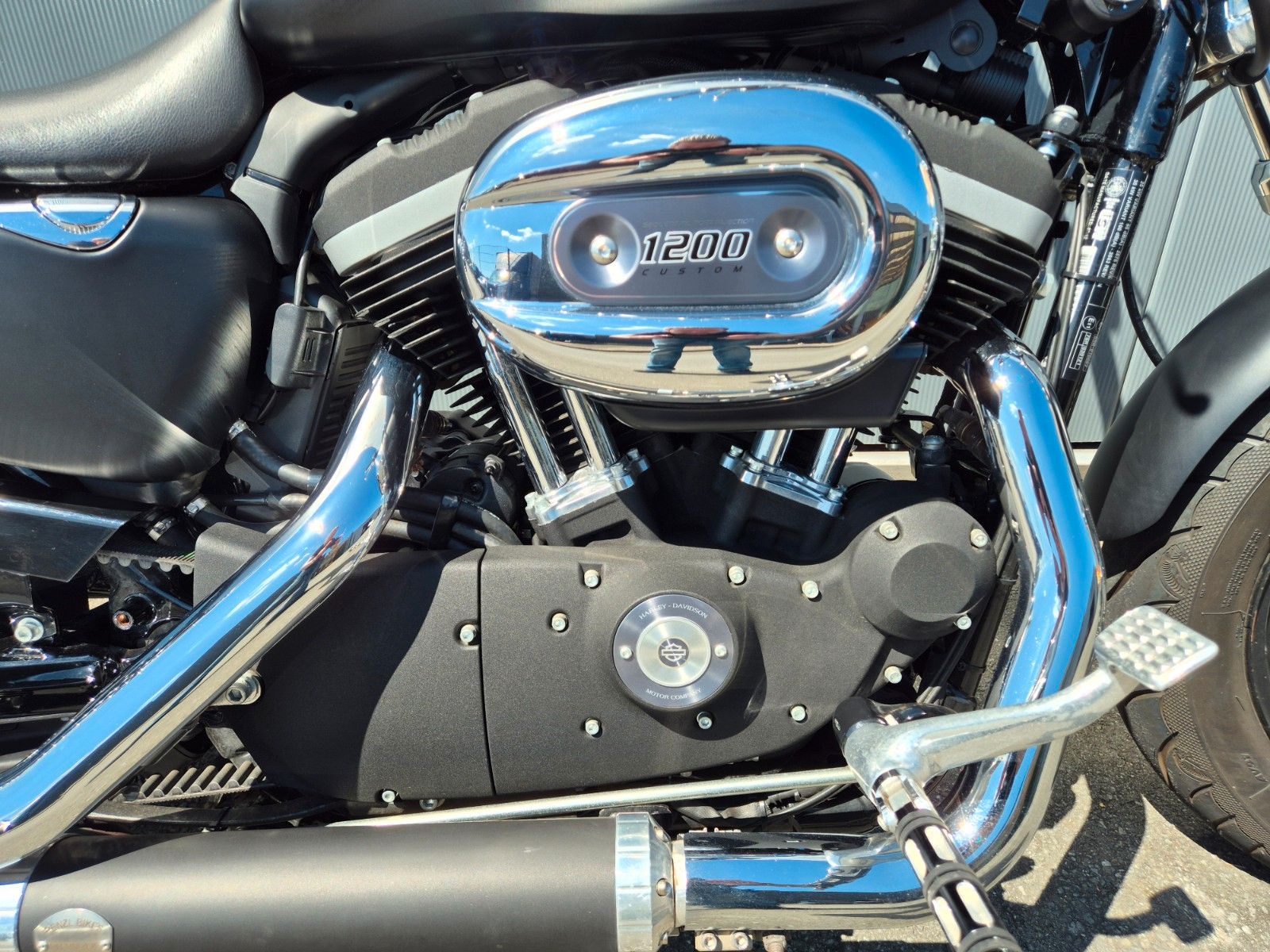 Fahrzeugabbildung Harley-Davidson XL1200 CB°°SPORTSTER CUSTOM BLACK°°PENZL AUSPUFF