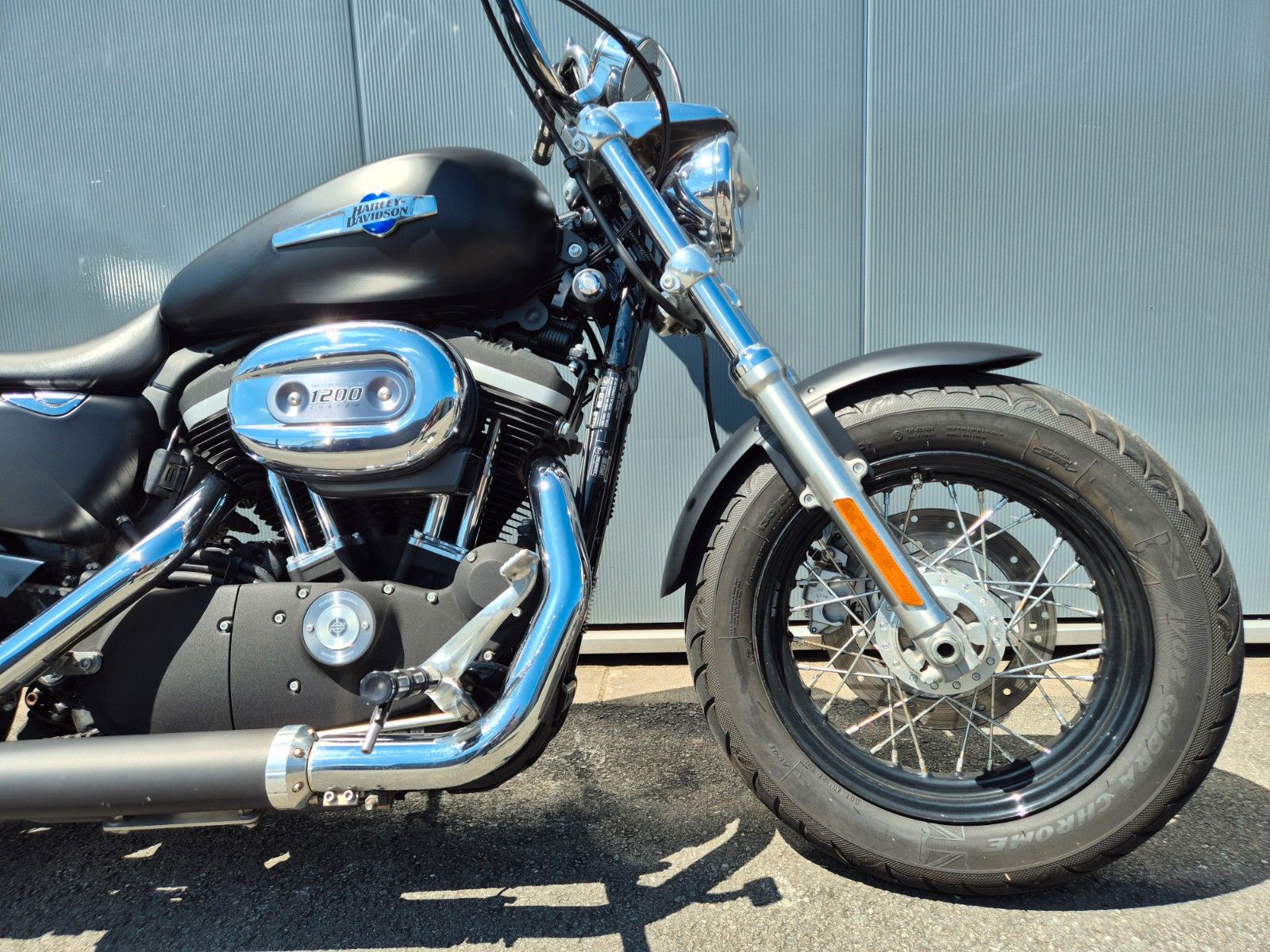 Fahrzeugabbildung Harley-Davidson XL1200 CB°°SPORTSTER CUSTOM BLACK°°PENZL AUSPUFF