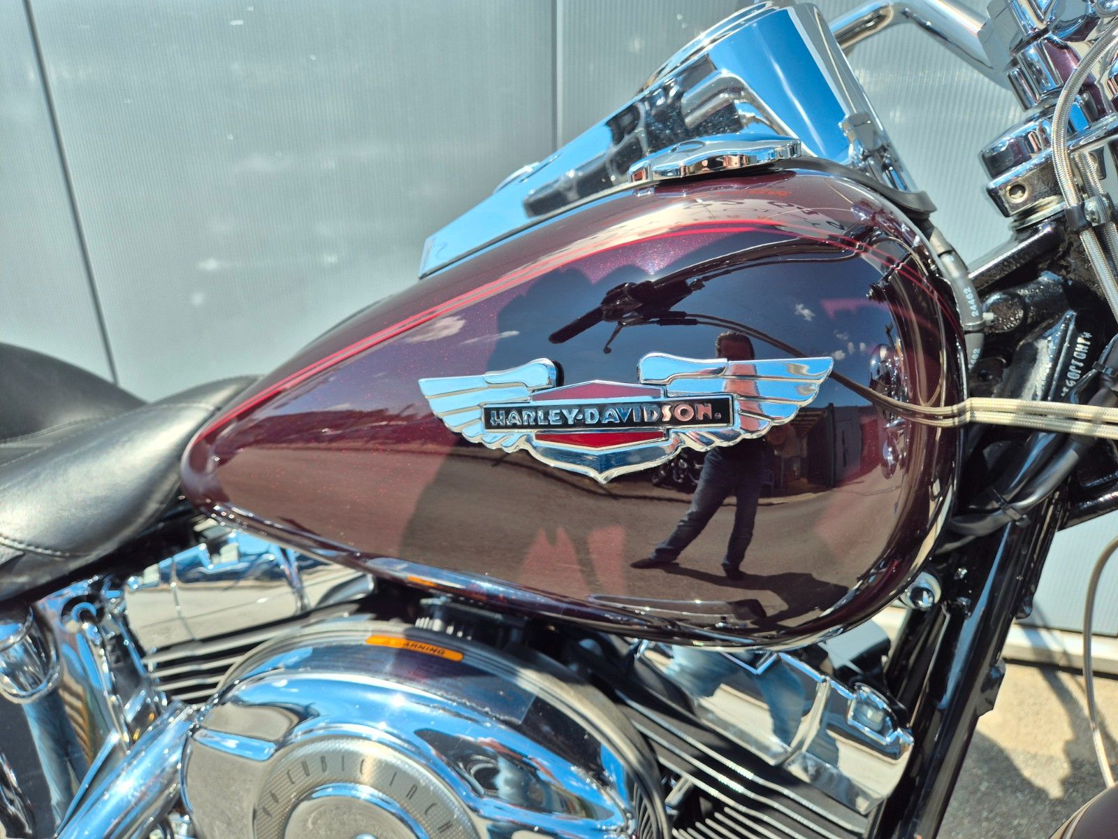 Fahrzeugabbildung Harley-Davidson FLSTN °°SOFTAIL DELUXE°° - BLACK CHERRY PEARL -