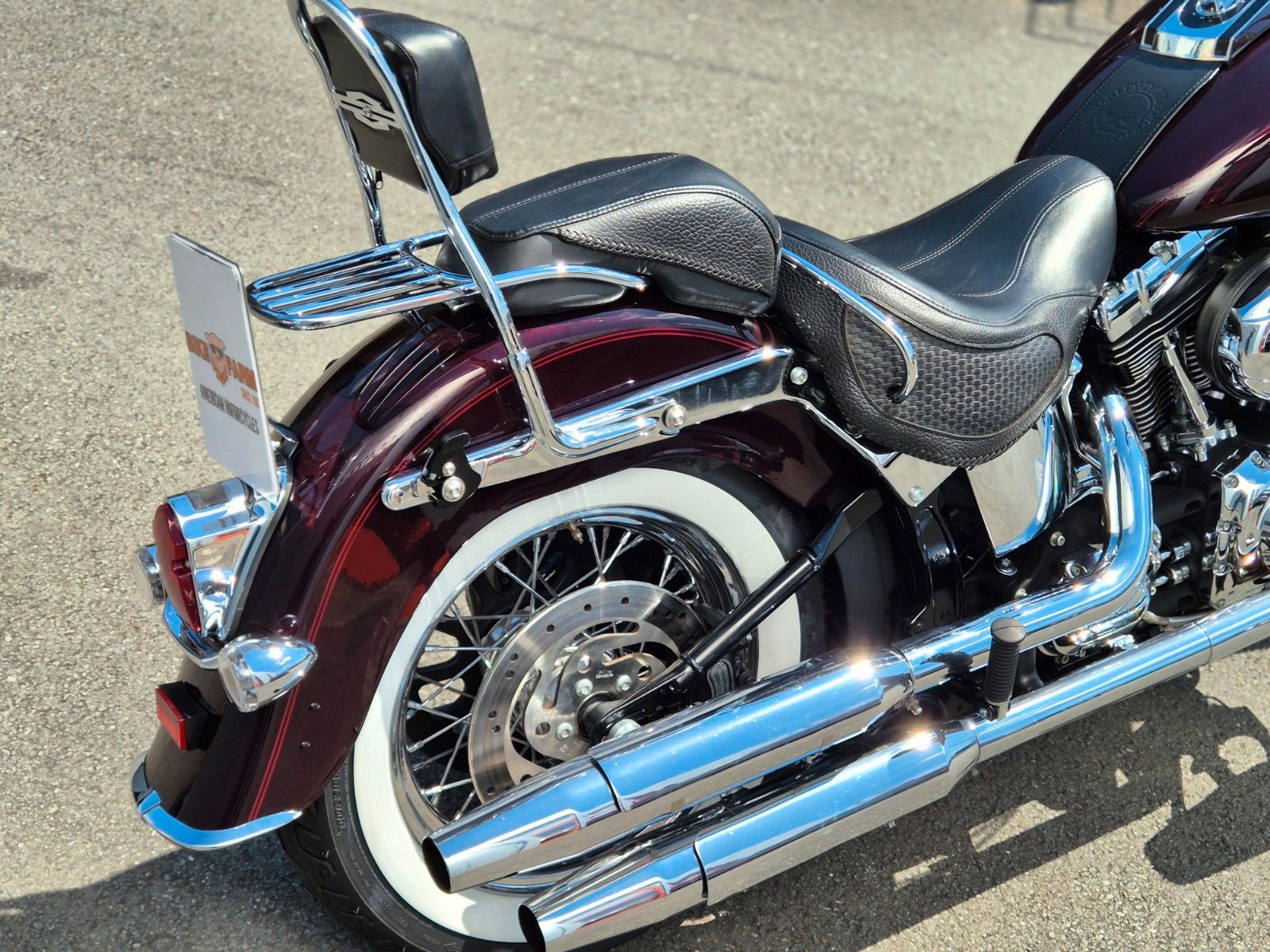 Fahrzeugabbildung Harley-Davidson FLSTN °°SOFTAIL DELUXE°° - BLACK CHERRY PEARL -