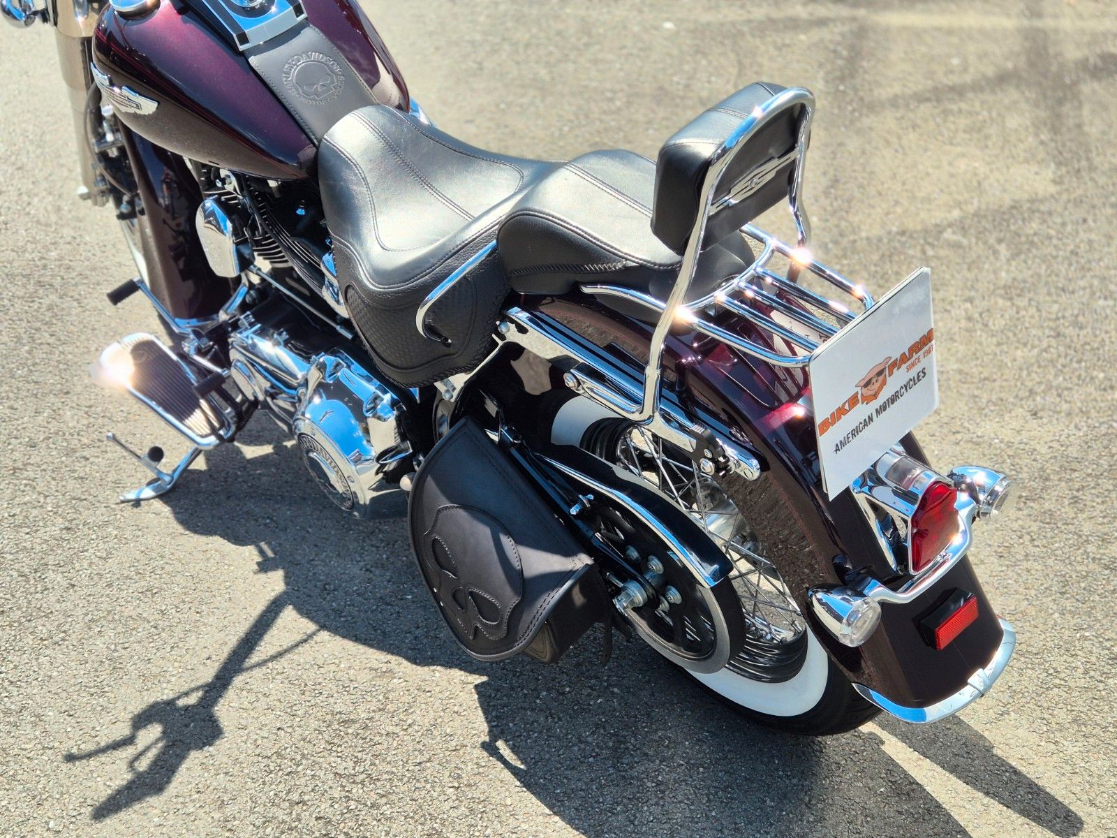 Fahrzeugabbildung Harley-Davidson FLSTN °°SOFTAIL DELUXE°° - BLACK CHERRY PEARL -