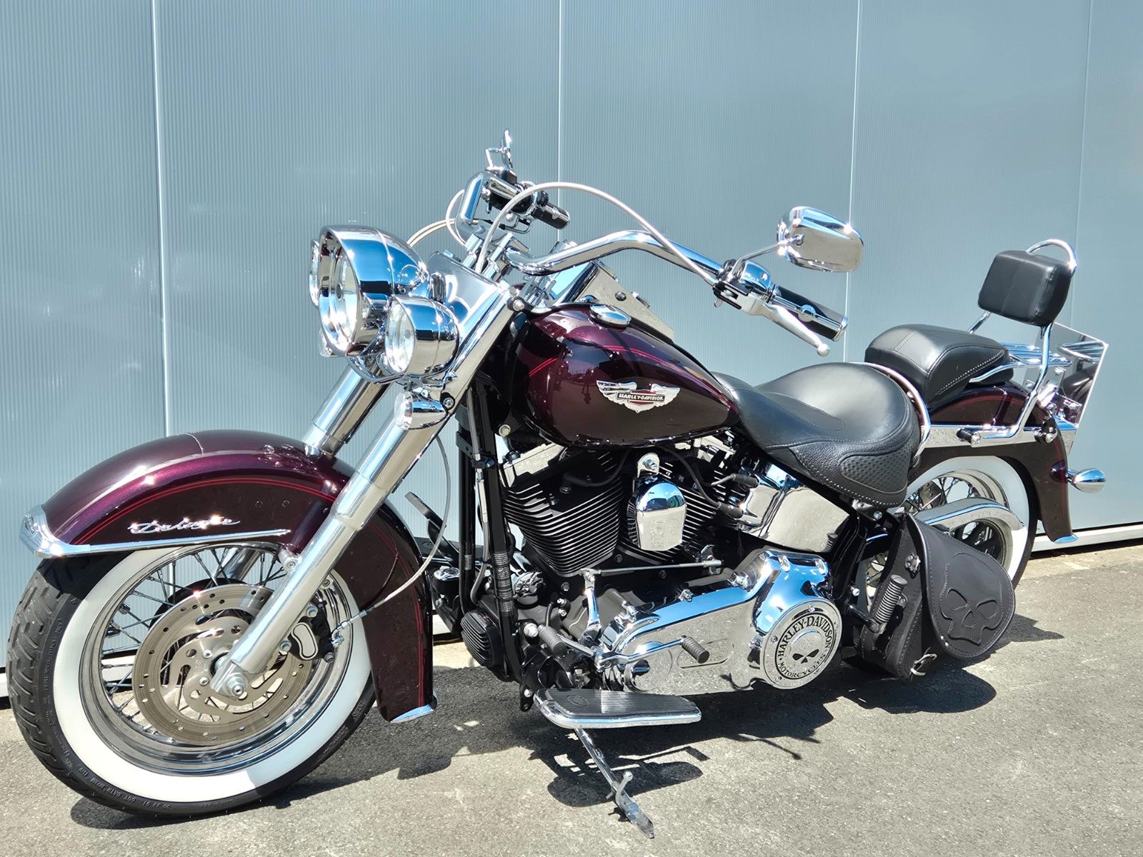 Fahrzeugabbildung Harley-Davidson FLSTN °°SOFTAIL DELUXE°° - BLACK CHERRY PEARL -