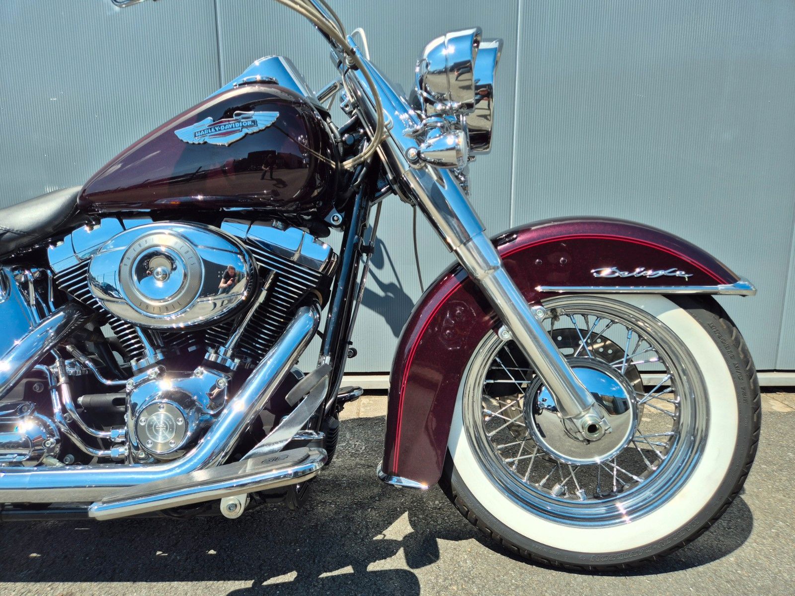 Fahrzeugabbildung Harley-Davidson FLSTN °°SOFTAIL DELUXE°° - BLACK CHERRY PEARL -
