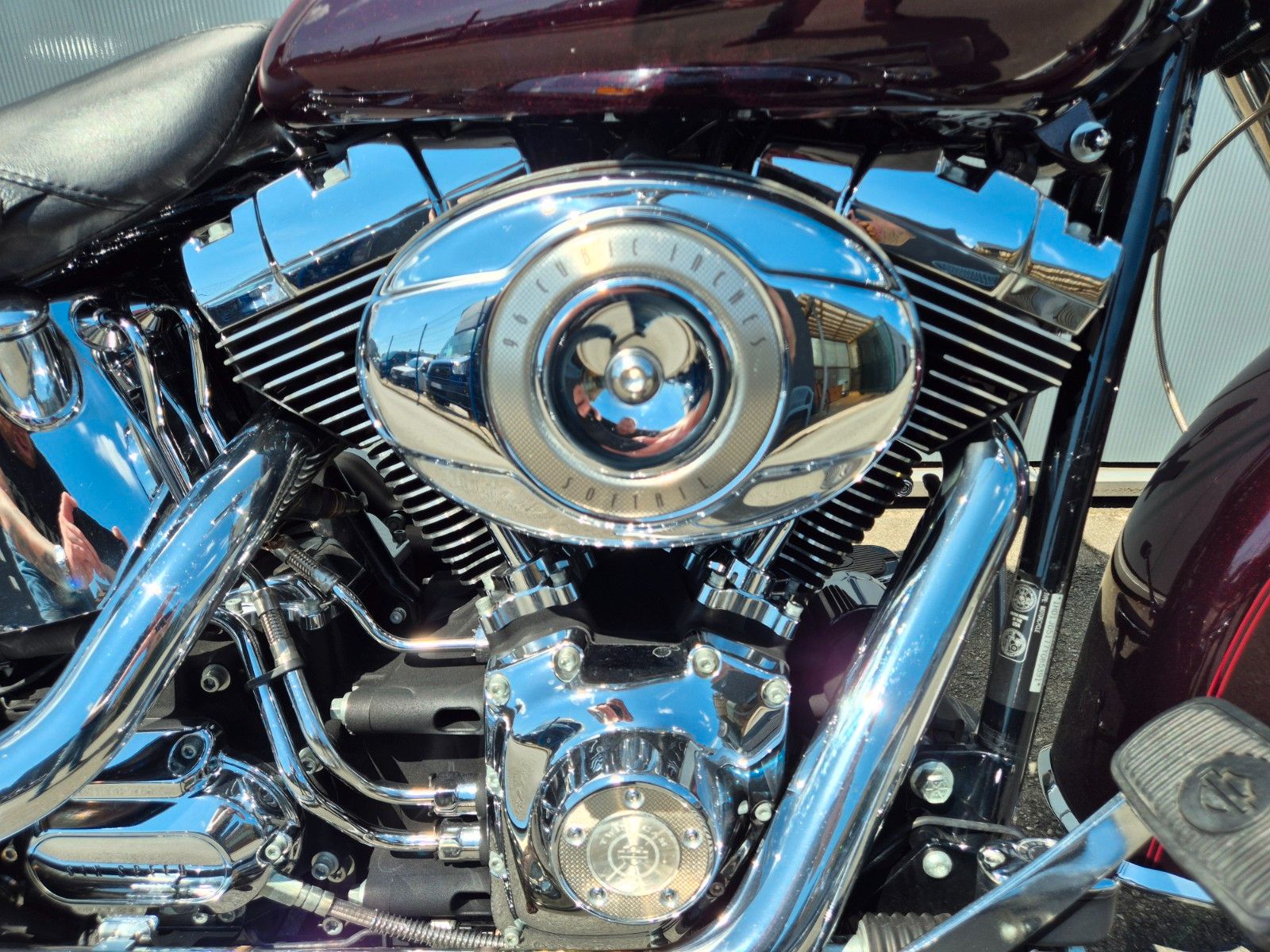 Fahrzeugabbildung Harley-Davidson FLSTN °°SOFTAIL DELUXE°° - BLACK CHERRY PEARL -