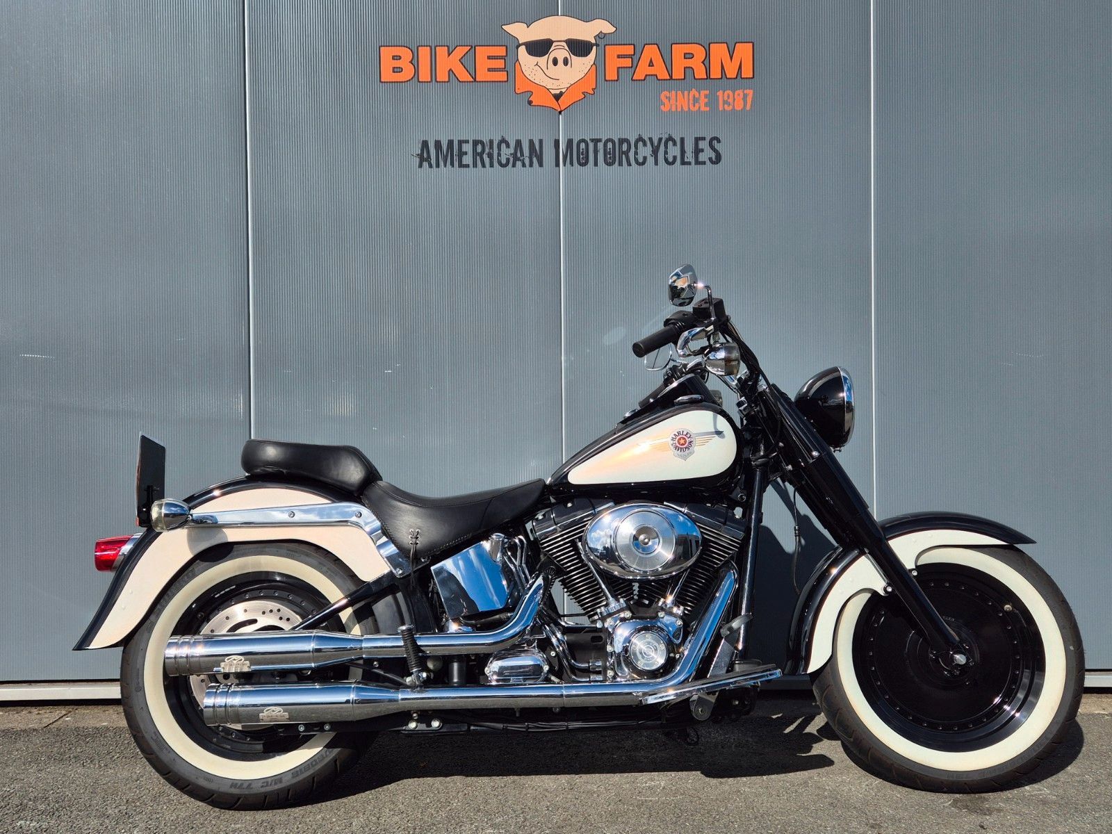 Harley-Davidson FLSTF°°FAT BOY -KULTBIKE-°° JEKILL&HYDE-VERGASER