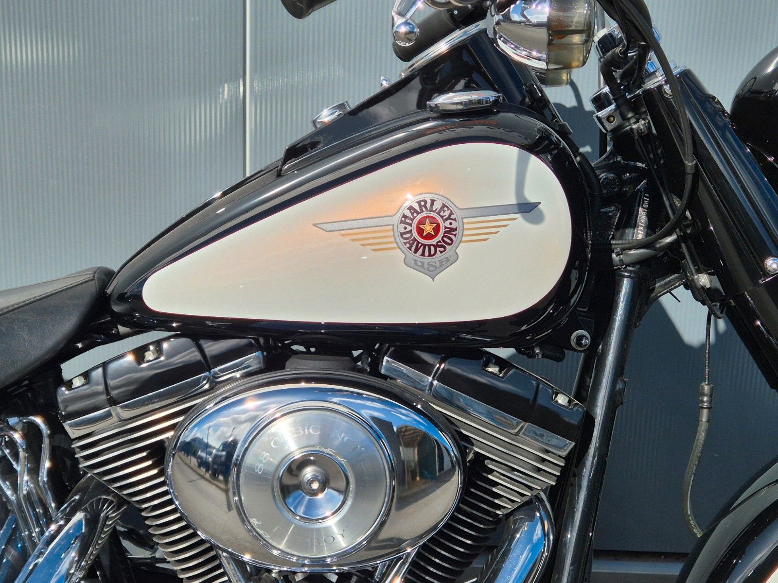 Fahrzeugabbildung Harley-Davidson FLSTF°°FAT BOY -KULTBIKE-°° JEKILL&HYDE-VERGASER
