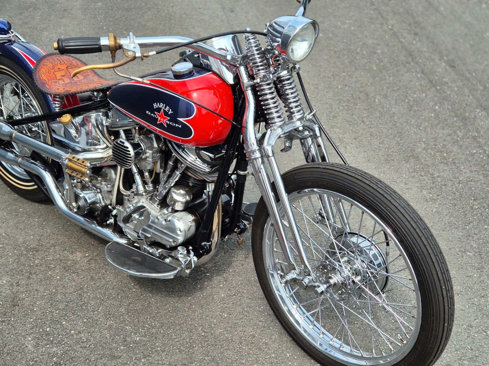 Fahrzeugabbildung Harley-Davidson FL °°PANHEAD°° "ES"