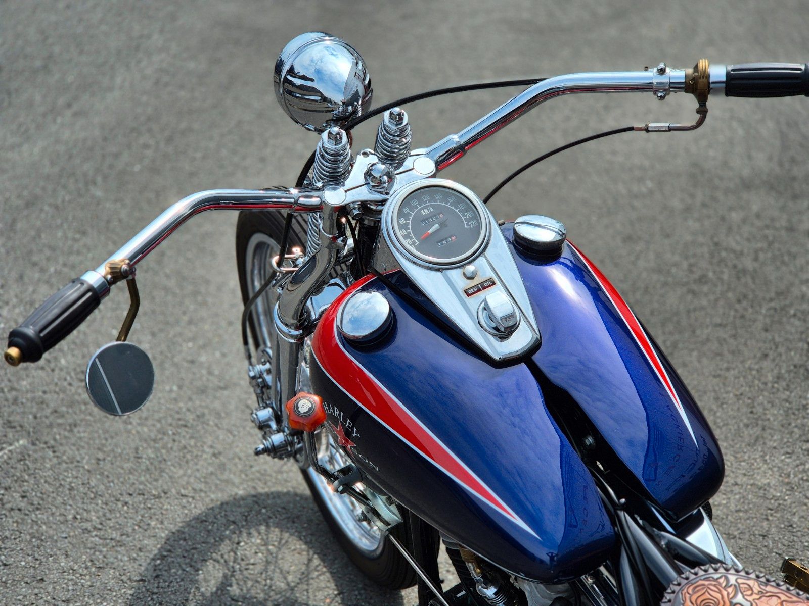 Fahrzeugabbildung Harley-Davidson FL °°PANHEAD°° "ES"