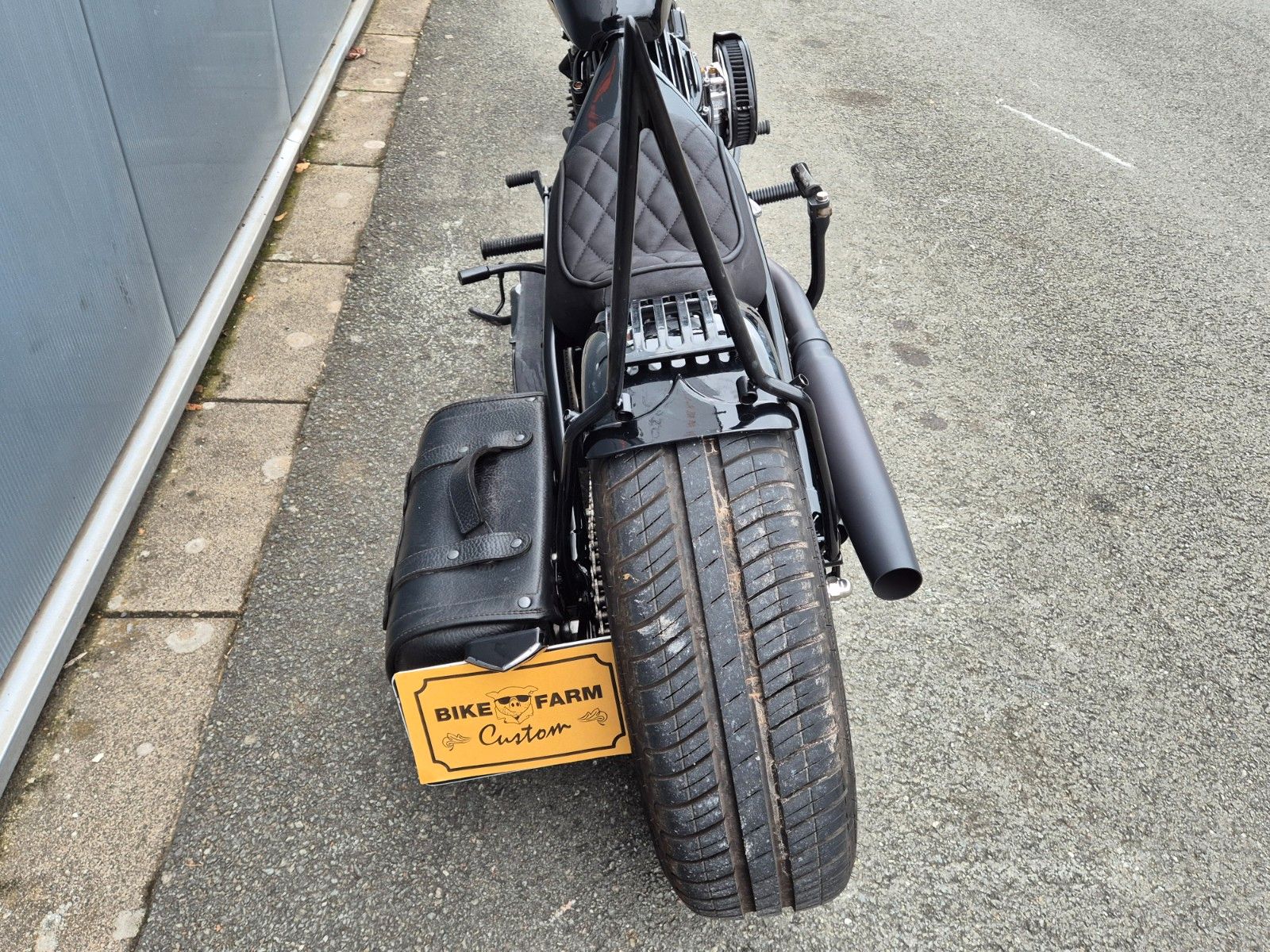 Fahrzeugabbildung Harley-Davidson FL°°PANHEAD S&S SCHWEDENCHOPPER°°-BLACK BEAUTY-