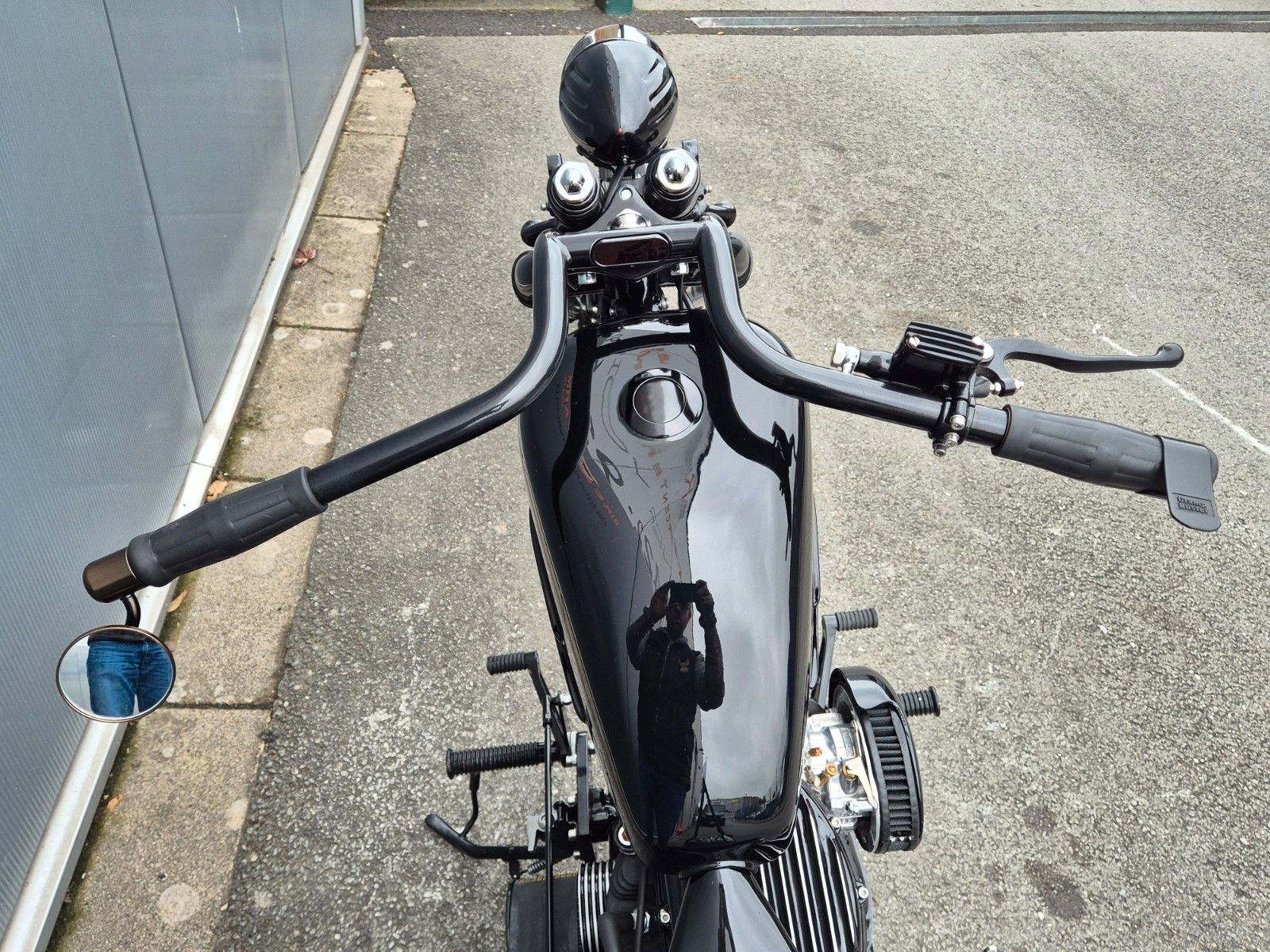 Fahrzeugabbildung Harley-Davidson FL°°PANHEAD S&S SCHWEDENCHOPPER°°-BLACK BEAUTY-