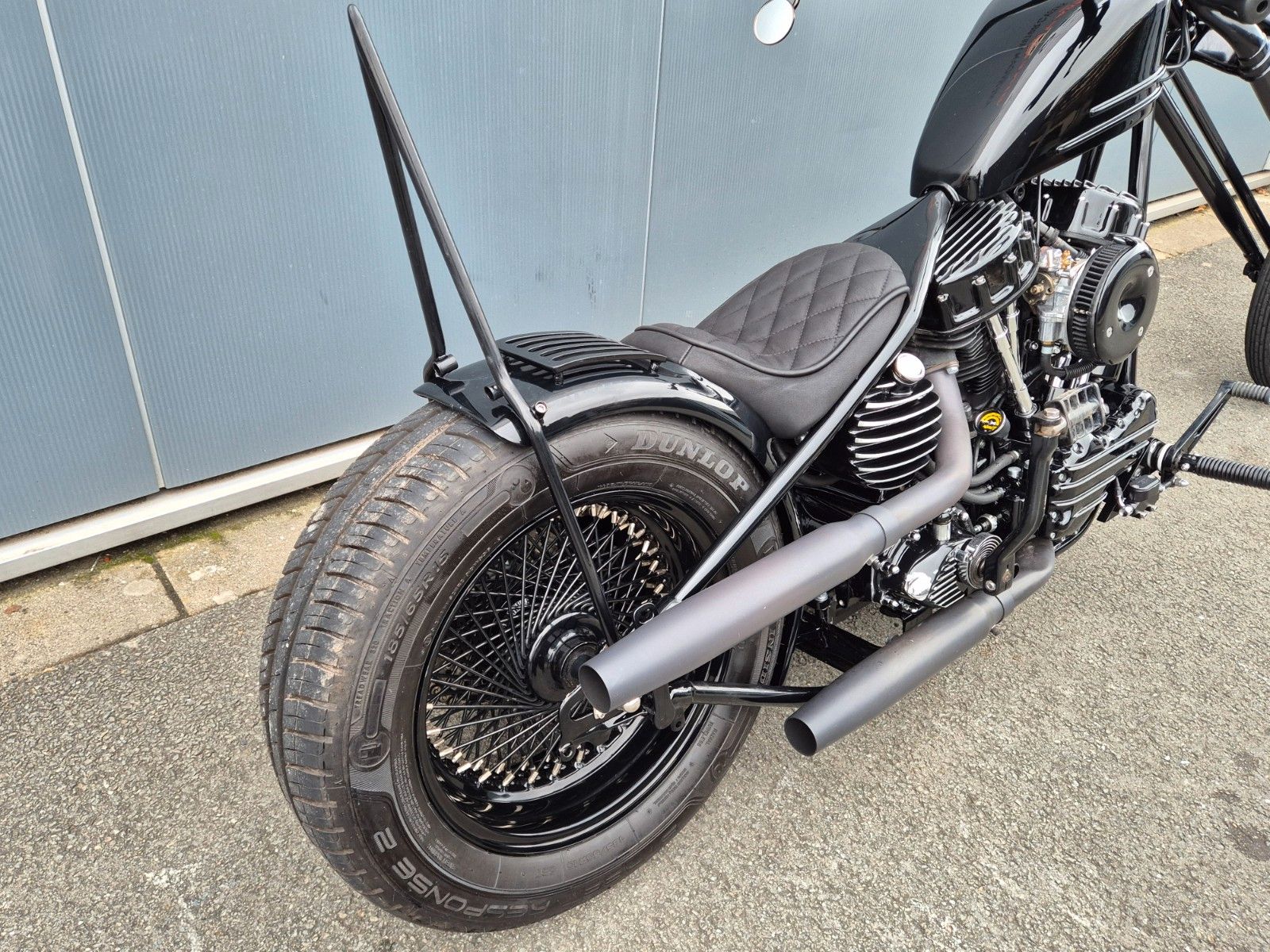 Fahrzeugabbildung Harley-Davidson FL°°PANHEAD S&S SCHWEDENCHOPPER°°-BLACK BEAUTY-