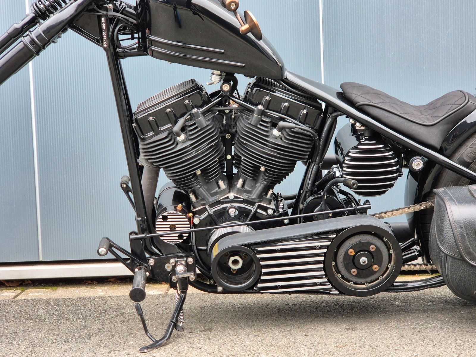 Fahrzeugabbildung Harley-Davidson FL°°PANHEAD S&S SCHWEDENCHOPPER°°-BLACK BEAUTY-