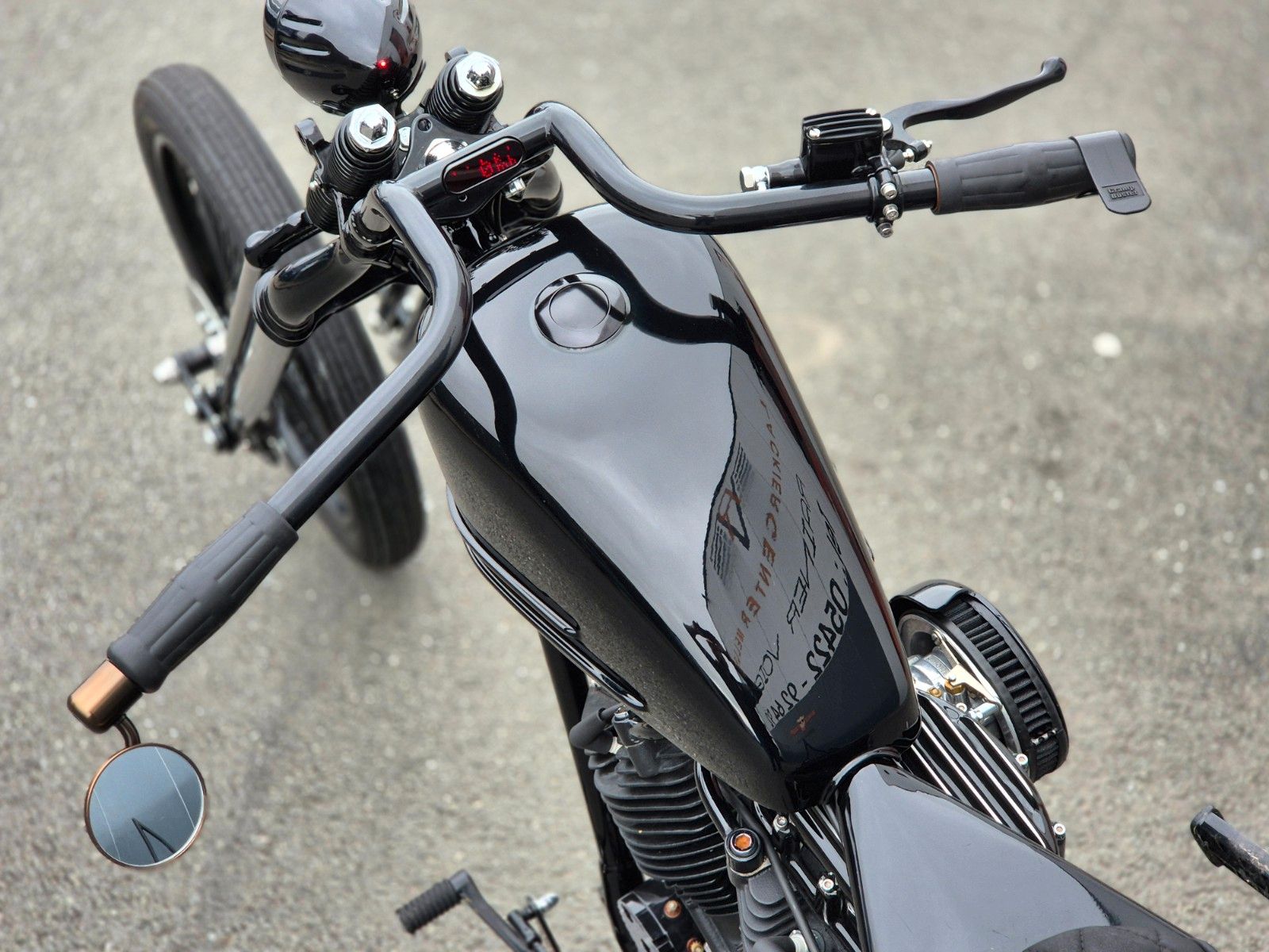Fahrzeugabbildung Harley-Davidson FL°°PANHEAD S&S SCHWEDENCHOPPER°°-BLACK BEAUTY-
