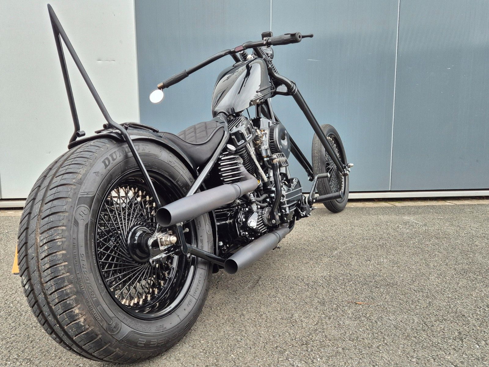 Fahrzeugabbildung Harley-Davidson FL°°PANHEAD S&S SCHWEDENCHOPPER°°-BLACK BEAUTY-