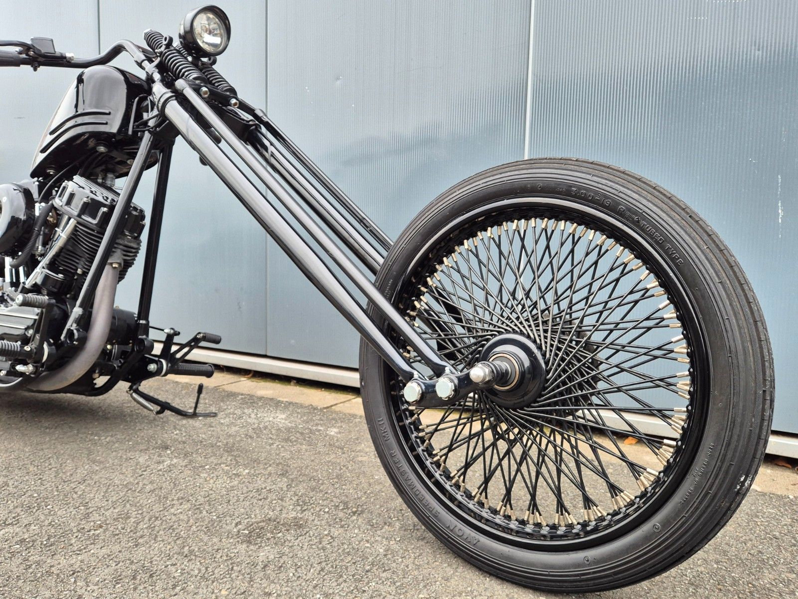 Fahrzeugabbildung Harley-Davidson FL°°PANHEAD S&S SCHWEDENCHOPPER°°-BLACK BEAUTY-
