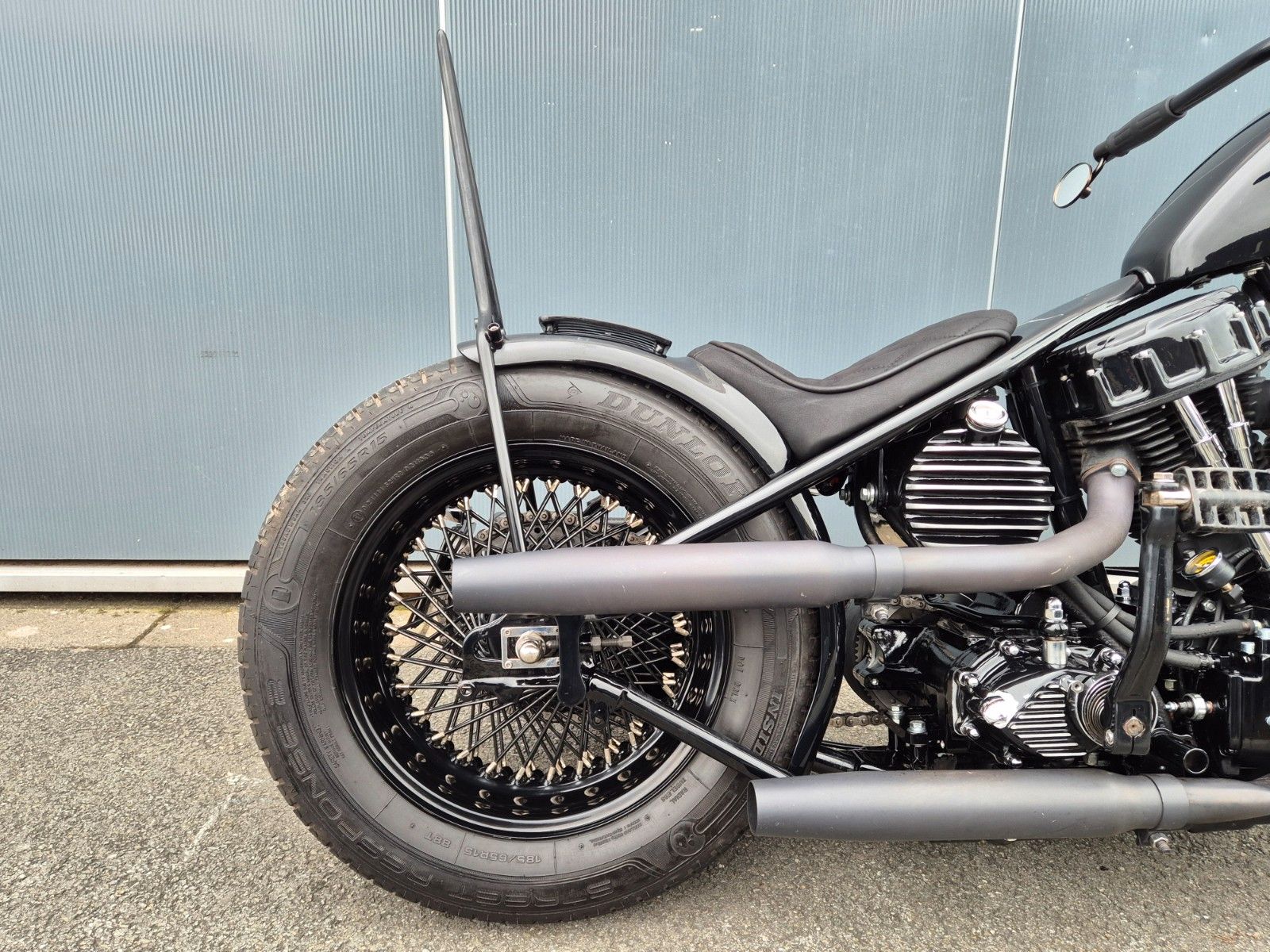 Fahrzeugabbildung Harley-Davidson FL°°PANHEAD S&S SCHWEDENCHOPPER°°-BLACK BEAUTY-
