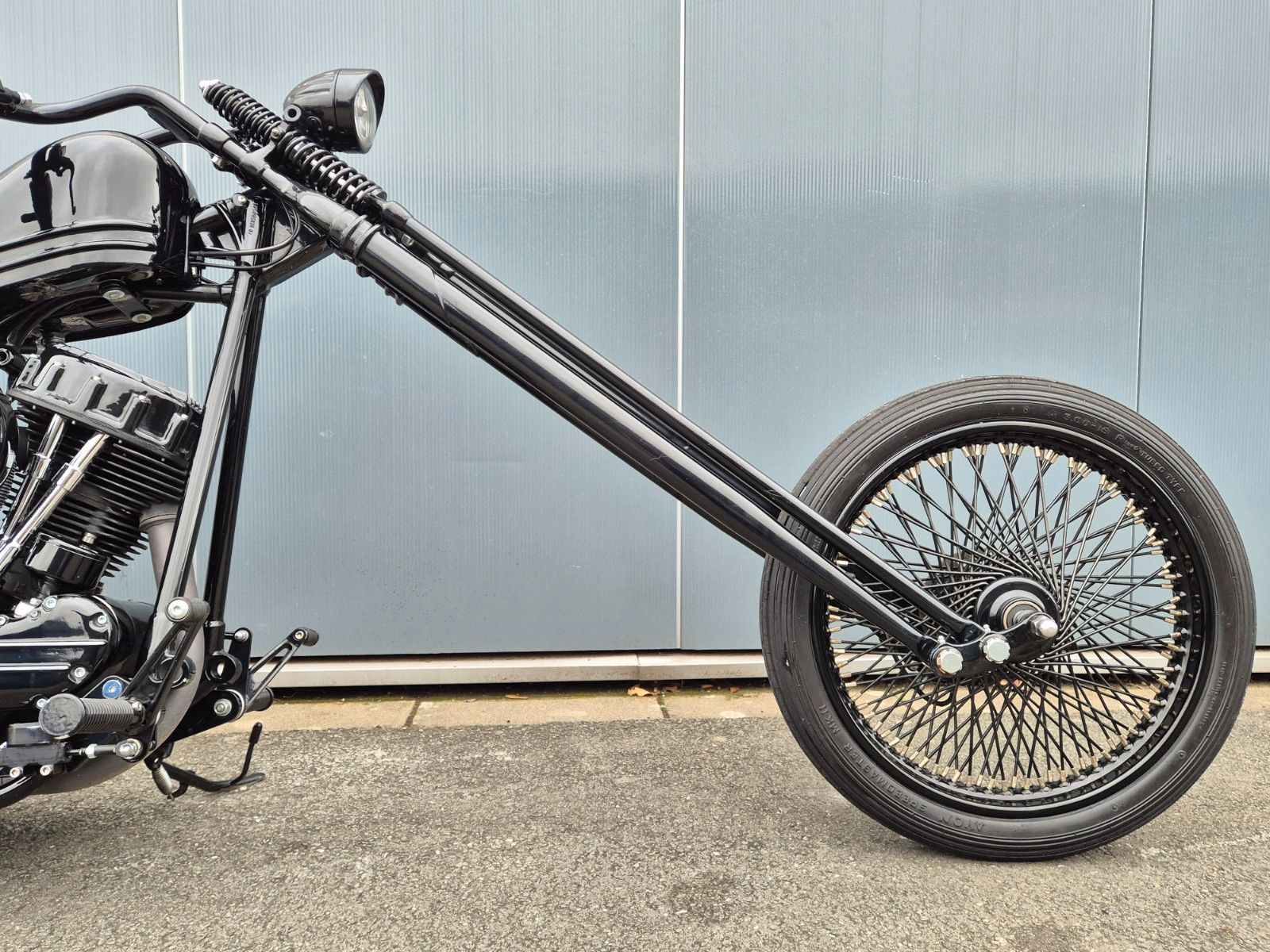 Fahrzeugabbildung Harley-Davidson FL°°PANHEAD S&S SCHWEDENCHOPPER°°-BLACK BEAUTY-