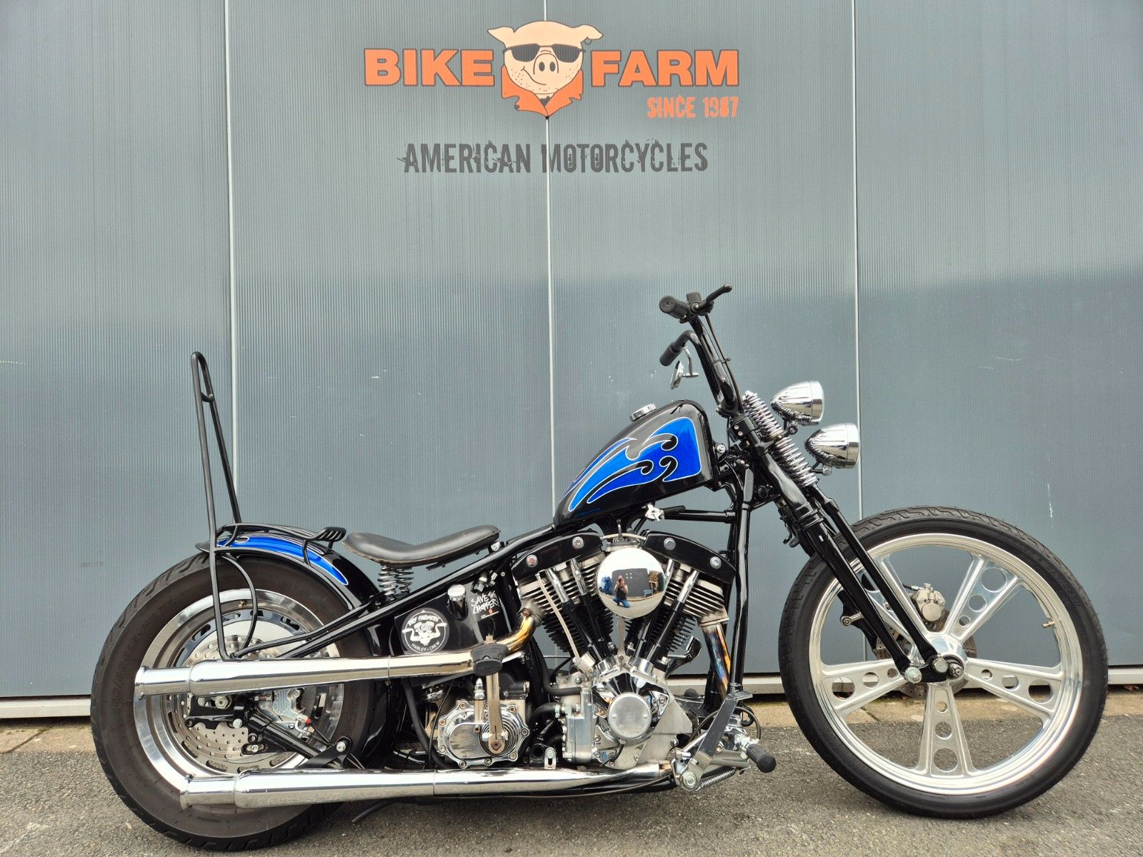 Harley-Davidson FL   °°BIKE FARM SHOVEL RODDER°°