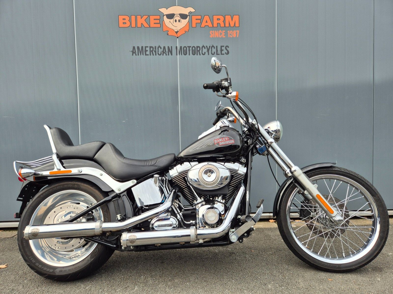 Harley-Davidson FXSTC °°SOFTAIL CUSTOM°° -5HD- PENZL -2.HAND-